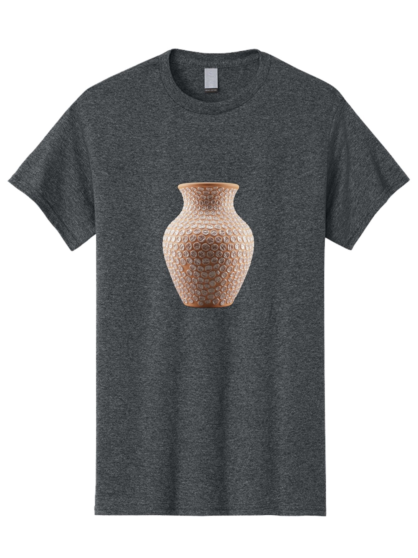 White-Vase Men'S Graphic Tee, 100% Cotton, Comfortable Casual Summer Wear, Machine Washable, Textured Vase, Decorative Vase, Ornate Design, Glass Vase, Home Decor, Elegant Design, Intricate Pattern, Luxurious Vase, Stylish Decor Bab585 11