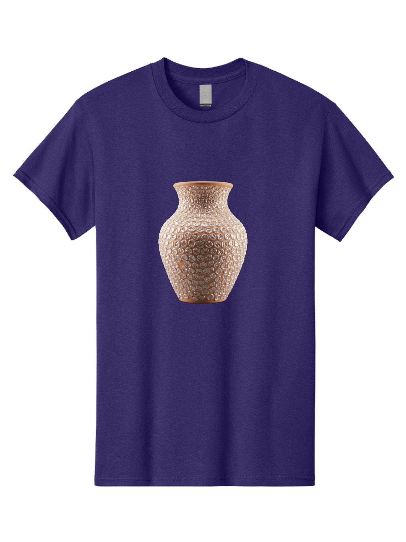 White-Vase Men'S Graphic Tee, 100% Cotton, Comfortable Casual Summer Wear, Machine Washable, Textured Vase, Decorative Vase, Ornate Design, Glass Vase, Home Decor, Elegant Design, Intricate Pattern, Luxurious Vase, Stylish Decor Bab585 12