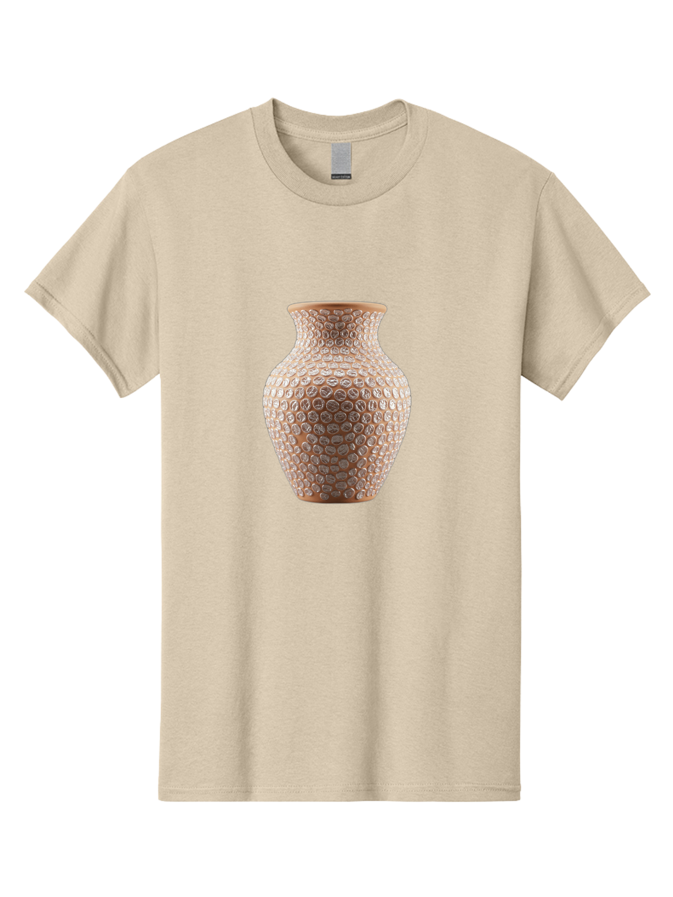 White-Vase Men'S Graphic Tee, 100% Cotton, Comfortable Casual Summer Wear, Machine Washable, Textured Vase, Decorative Vase, Ornate Design, Glass Vase, Home Decor, Elegant Design, Intricate Pattern, Luxurious Vase, Stylish Decor Bab585 14