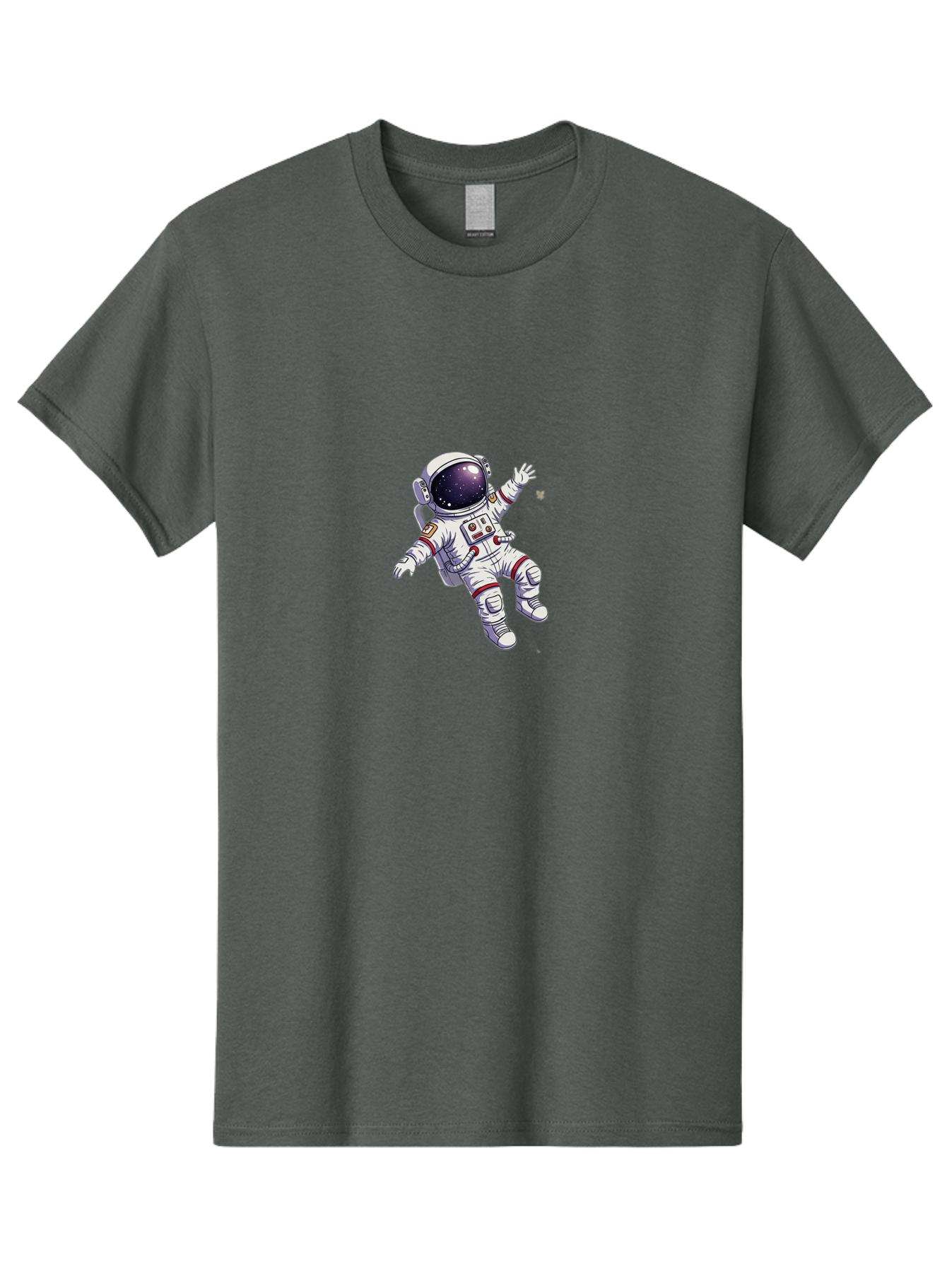 Astronaut-Floating Men'S Graphic Tee, 100% Cotton, Comfortable Casual Summer Wear, Machine Washable, Astronaut In Space, Floating Astronaut, White Spacesuit, Red Accents, Helmet With Stars, Space Exploration, Zero Gravity, Futuristic Design Bab651 10