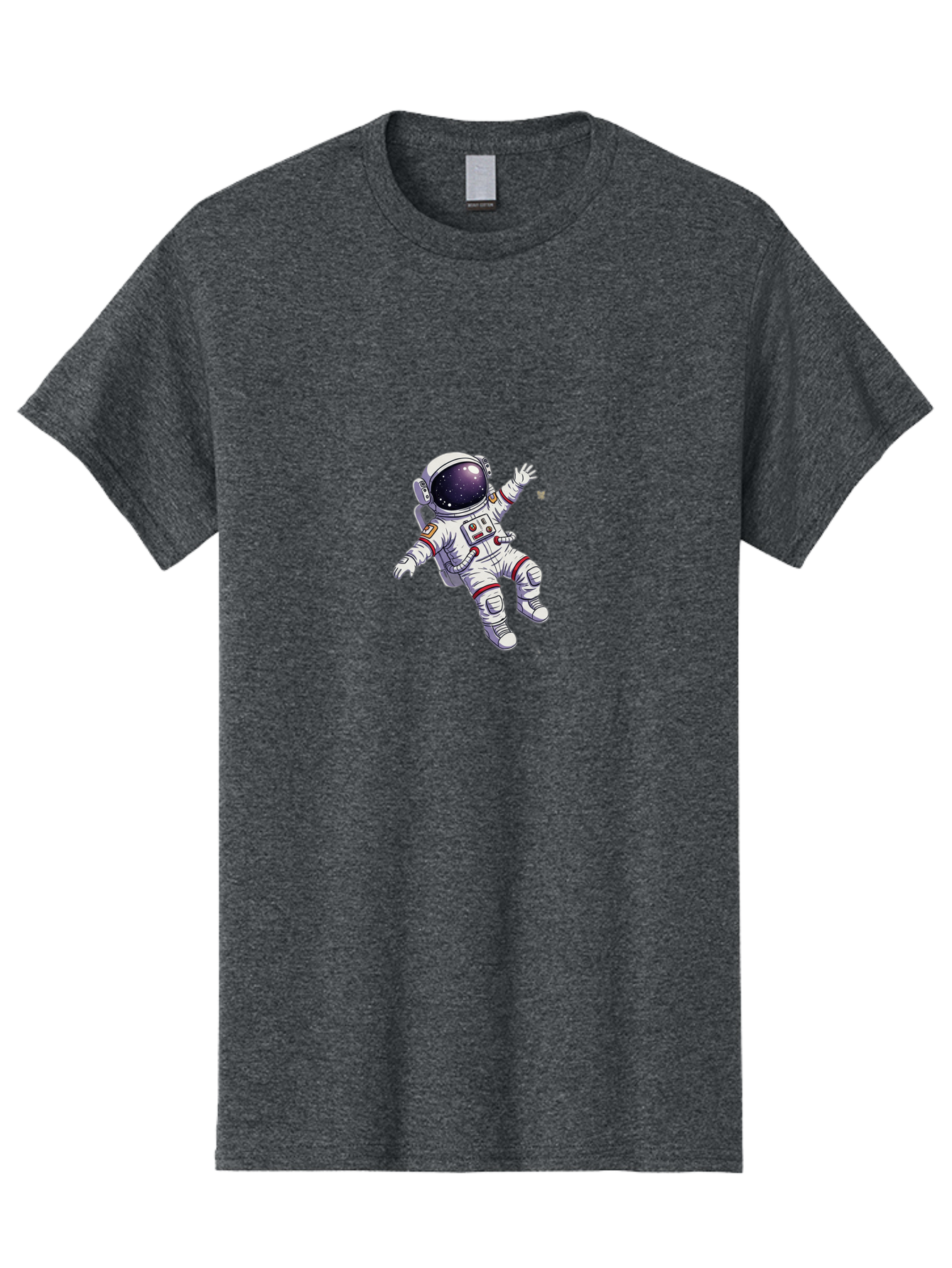 Astronaut-Floating Men'S Graphic Tee, 100% Cotton, Comfortable Casual Summer Wear, Machine Washable, Astronaut In Space, Floating Astronaut, White Spacesuit, Red Accents, Helmet With Stars, Space Exploration, Zero Gravity, Futuristic Design Bab651 13