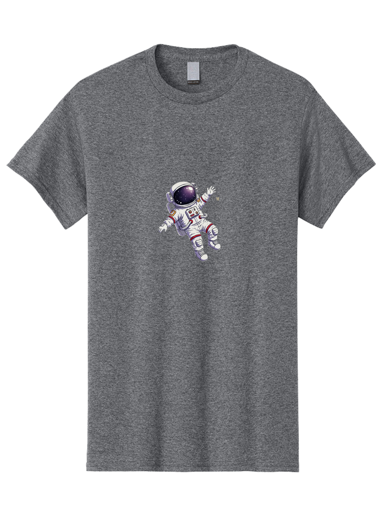 Astronaut-Floating Men'S Graphic Tee, 100% Cotton, Comfortable Casual Summer Wear, Machine Washable, Astronaut In Space, Floating Astronaut, White Spacesuit, Red Accents, Helmet With Stars, Space Exploration, Zero Gravity, Futuristic Design Bab651 7