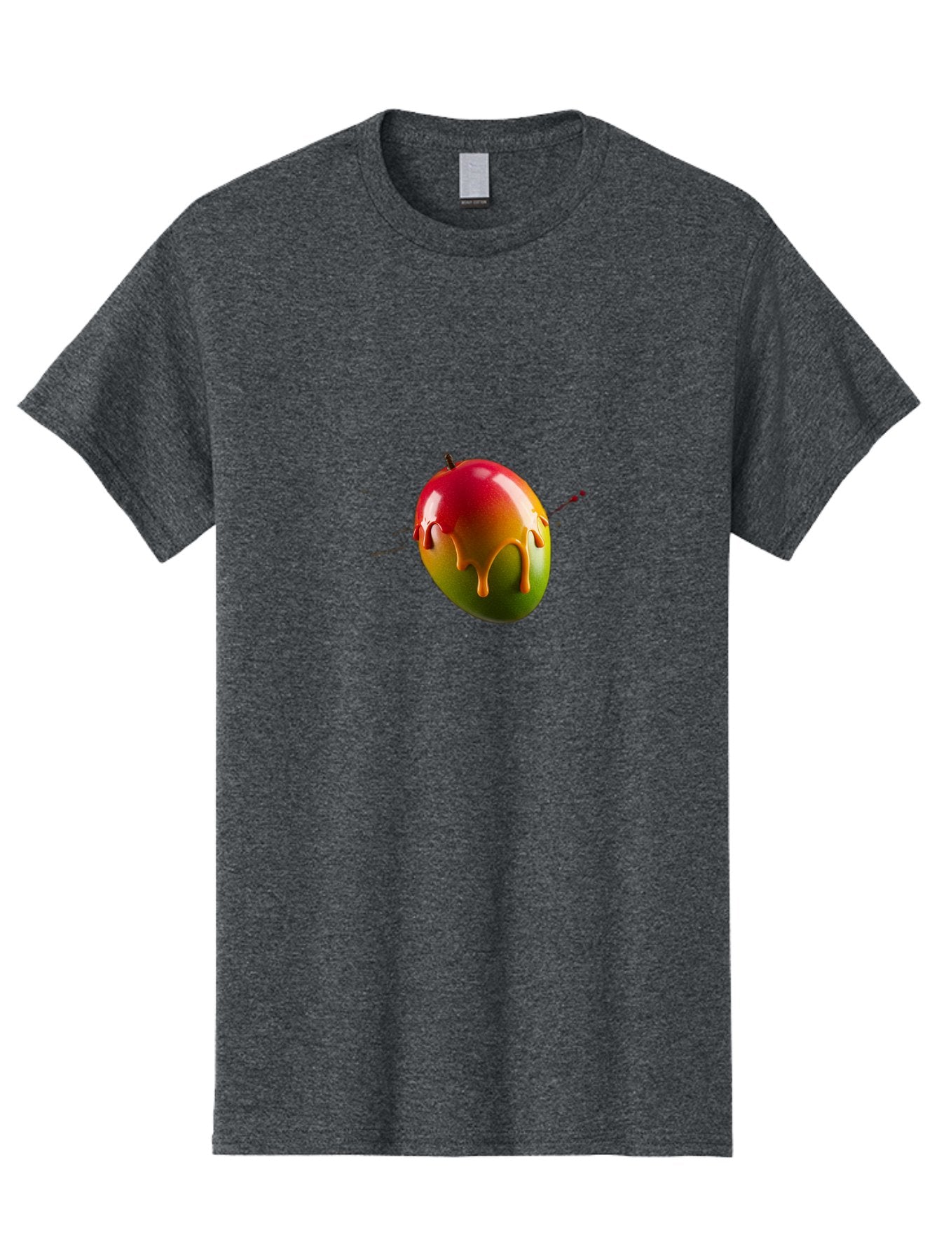 Caramel-Apple Men'S Graphic Tee, 100% Cotton, Comfortable Casual Summer Wear, Machine Washable, Ladybug, Red And Black Ladybug, 3D Illustration, Shiny Ladybug, Ladybug With Orange Liquid, Insect, Ladybug Illustration Bab715 4