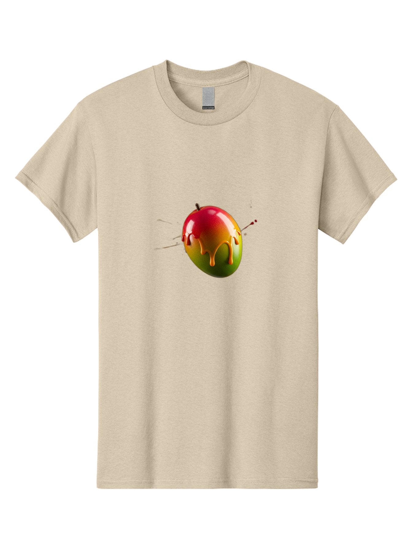 Caramel-Apple Men'S Graphic Tee, 100% Cotton, Comfortable Casual Summer Wear, Machine Washable, Ladybug, Red And Black Ladybug, 3D Illustration, Shiny Ladybug, Ladybug With Orange Liquid, Insect, Ladybug Illustration Bab715 12