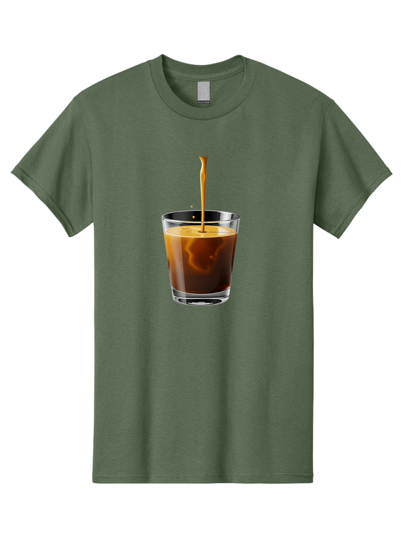 Coffee-1 Men'S Graphic Tee, 100% Cotton, Comfortable Casual Summer Wear, Machine Washable, Coffee Pouring Into A Glass, Espresso Shot, Coffee Culture, Morning Coffee, Coffee Drink, Rich Aroma, Coffee Lover, Daily Grind Bab767 14