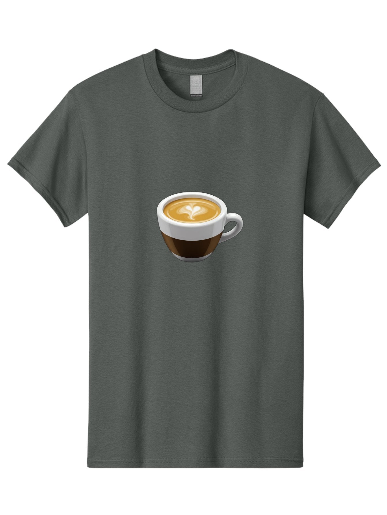 Coffee-2 Men'S Graphic Tee, 100% Cotton, Comfortable Casual Summer Wear, Machine Washable, Coffee Cup, Latte Art, Heart Design, Coffee Drink, Espresso Cup, Creamy Texture, Morning Coffee, Coffee Beverage Bab768 13