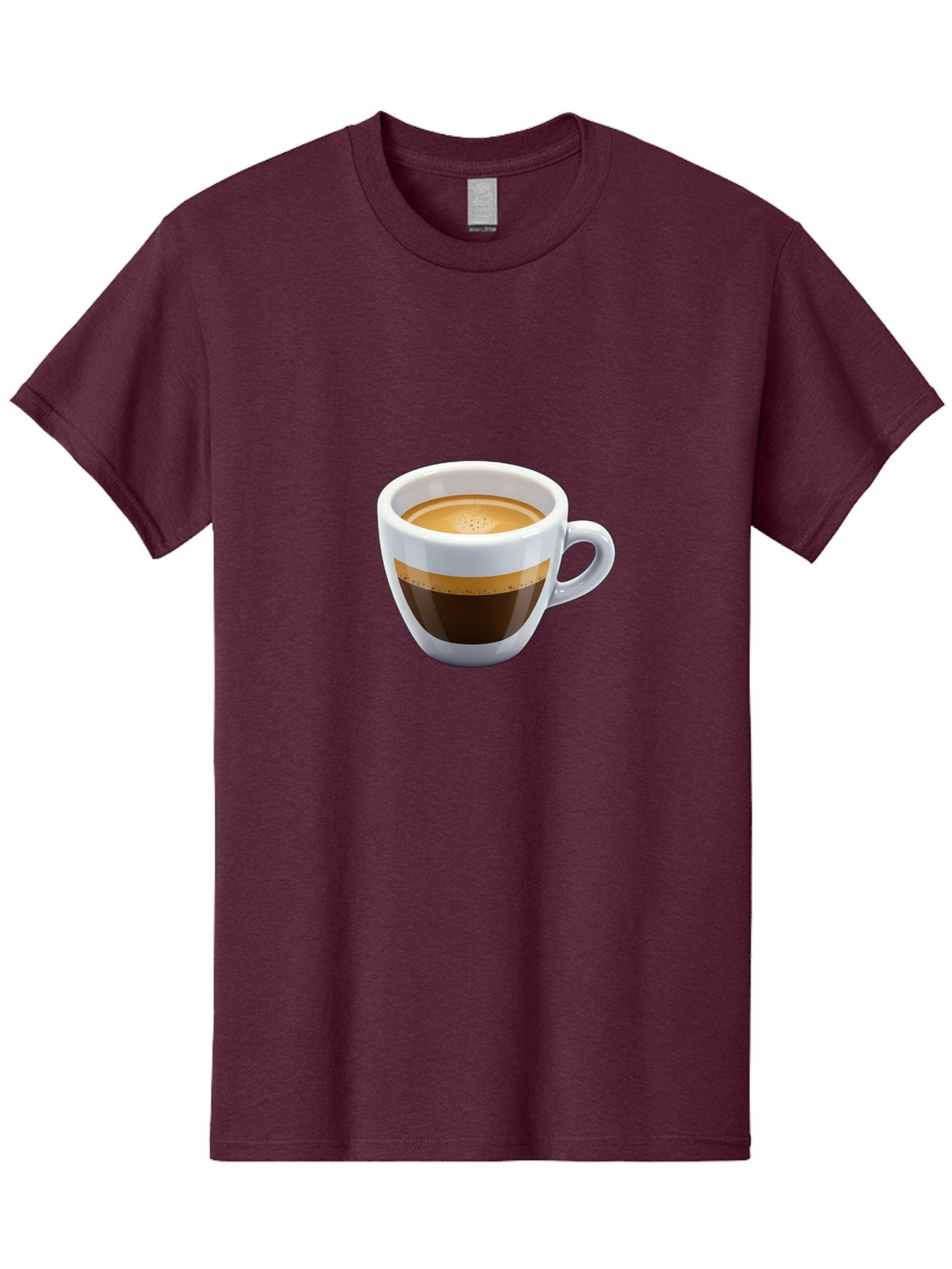 Coffee-3 Men'S Graphic Tee, 100% Cotton, Comfortable Casual Summer Wear, Machine Washable, Espresso In White Cup, Coffee Drink, Rich Flavor, Small Cup, Morning Coffee, Coffee Art, Crema On Top, Dark Brown Espresso Bab769 14
