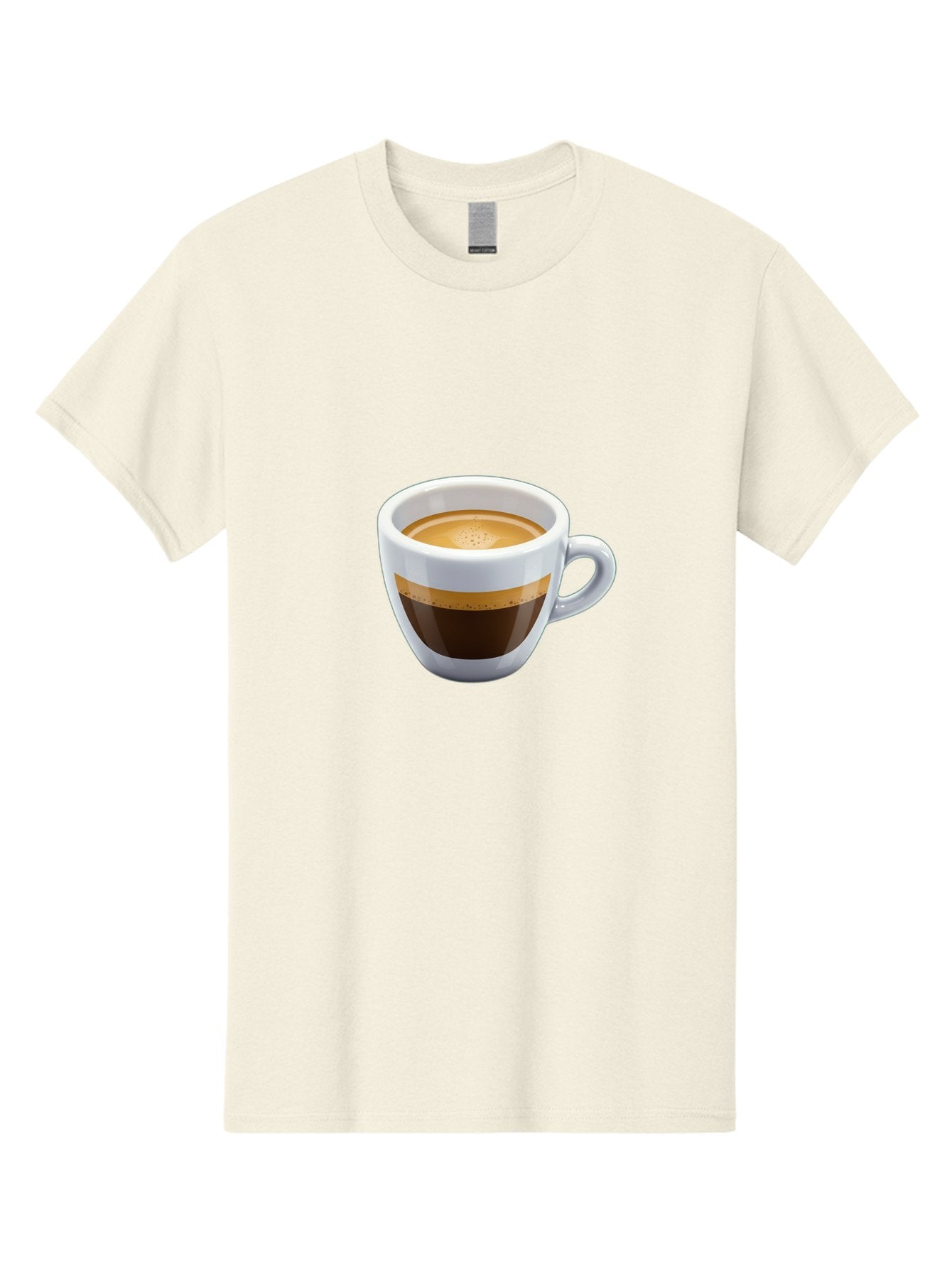 Coffee-3 Men'S Graphic Tee, 100% Cotton, Comfortable Casual Summer Wear, Machine Washable, Espresso In White Cup, Coffee Drink, Rich Flavor, Small Cup, Morning Coffee, Coffee Art, Crema On Top, Dark Brown Espresso Bab769 13