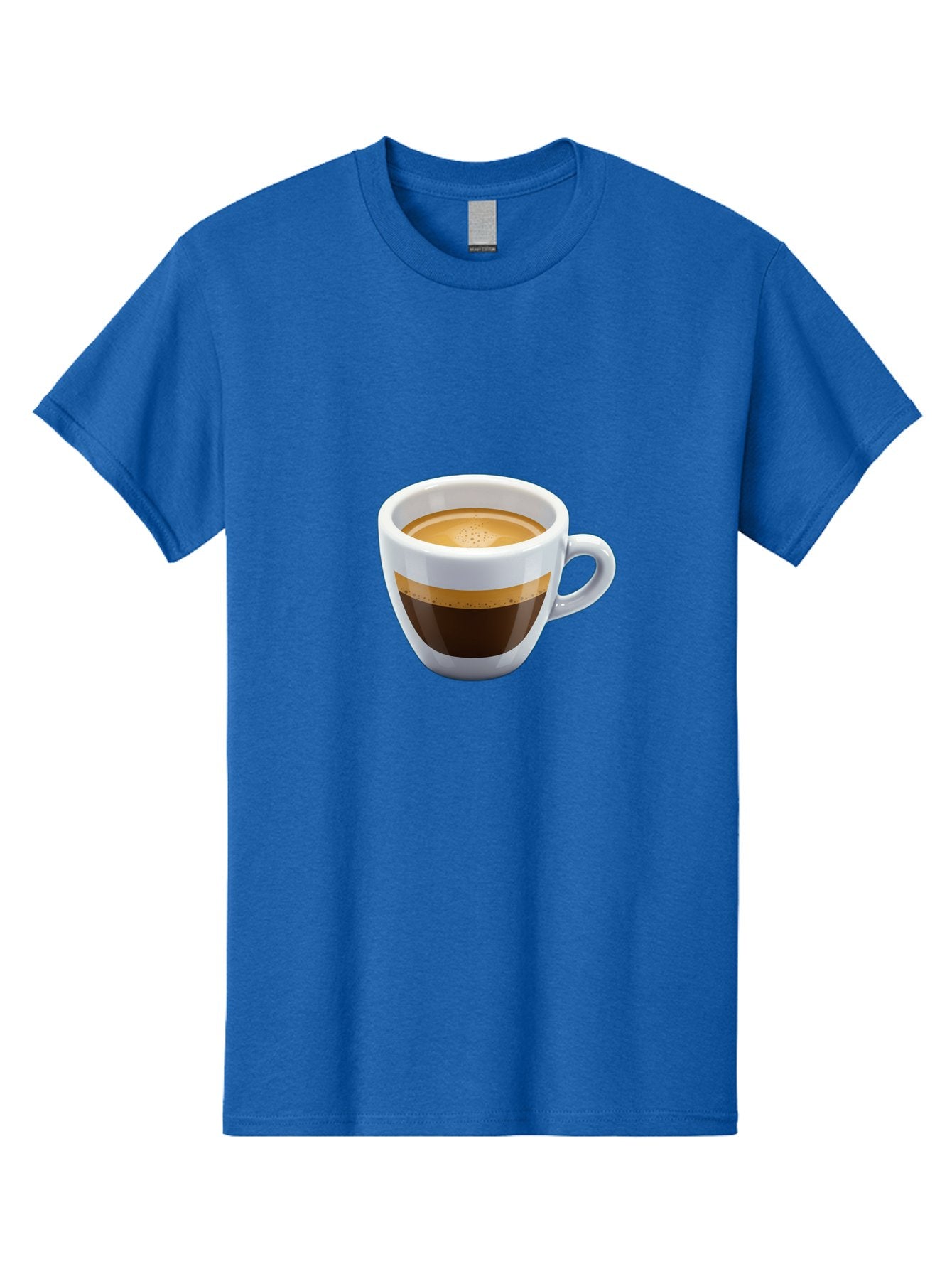 Coffee-3 Men'S Graphic Tee, 100% Cotton, Comfortable Casual Summer Wear, Machine Washable, Espresso In White Cup, Coffee Drink, Rich Flavor, Small Cup, Morning Coffee, Coffee Art, Crema On Top, Dark Brown Espresso Bab769 8