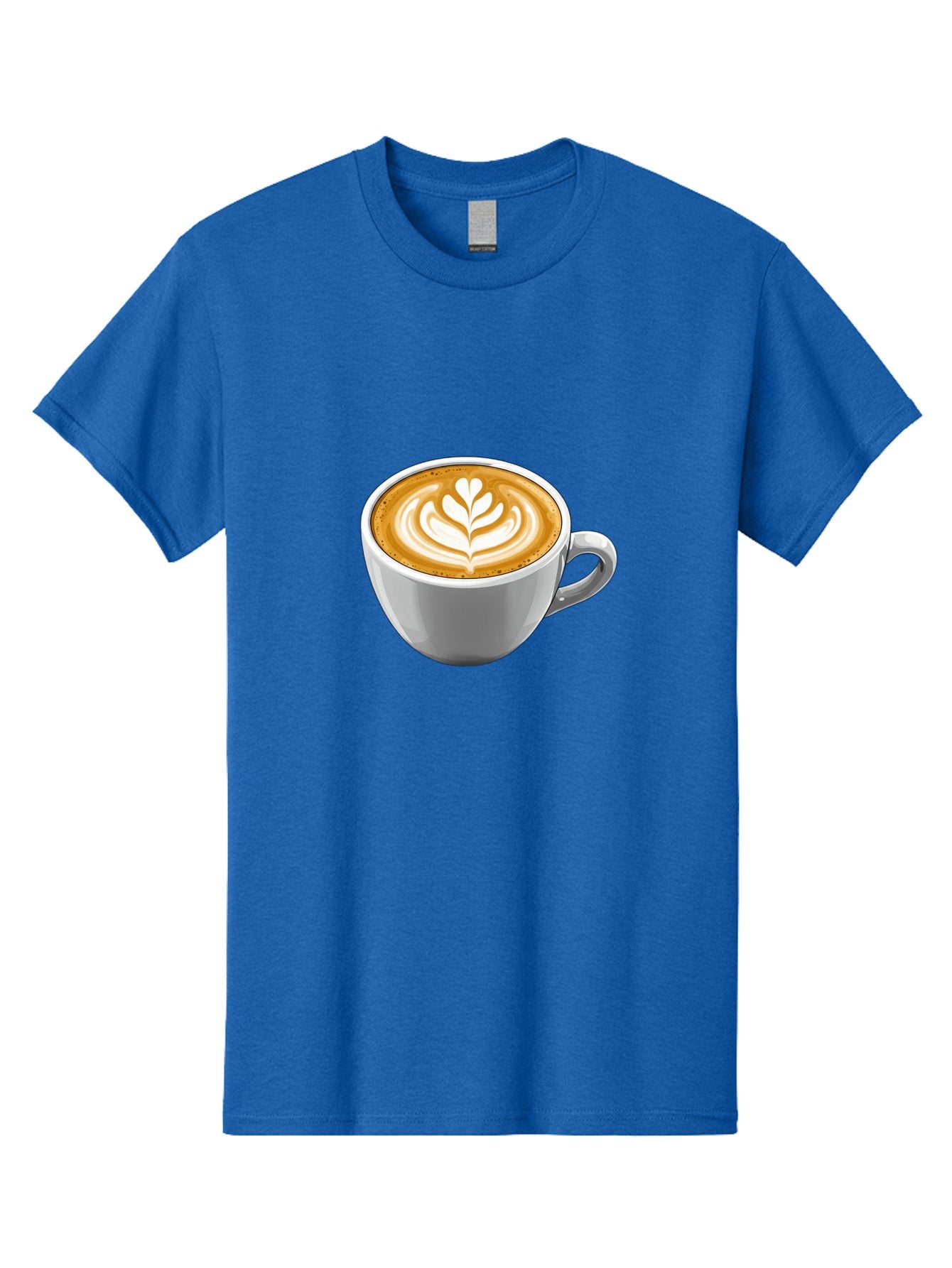Coffee-Cup-7 Men'S Graphic Tee, 100% Cotton, Comfortable Casual Summer Wear, Machine Washable, Coffee Cup, Latte Art, Heart Design, Coffee Drink, White Ceramic Cup, Coffee Culture, Morning Coffee, Caffeine Fix, Coffee Beverage Bab792 8
