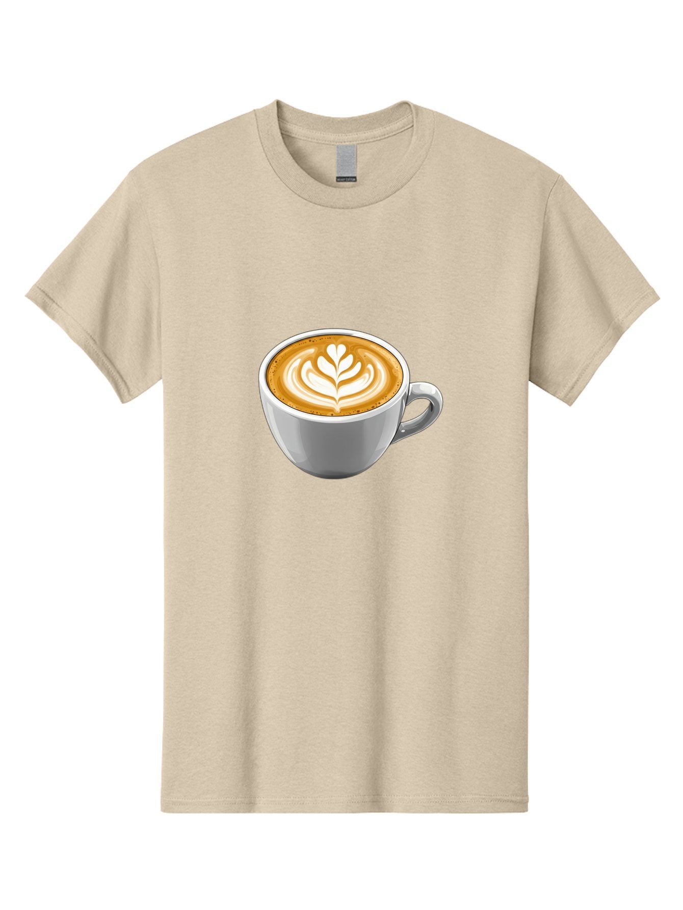 Coffee-Cup-7 Men'S Graphic Tee, 100% Cotton, Comfortable Casual Summer Wear, Machine Washable, Coffee Cup, Latte Art, Heart Design, Coffee Drink, White Ceramic Cup, Coffee Culture, Morning Coffee, Caffeine Fix, Coffee Beverage Bab792 14