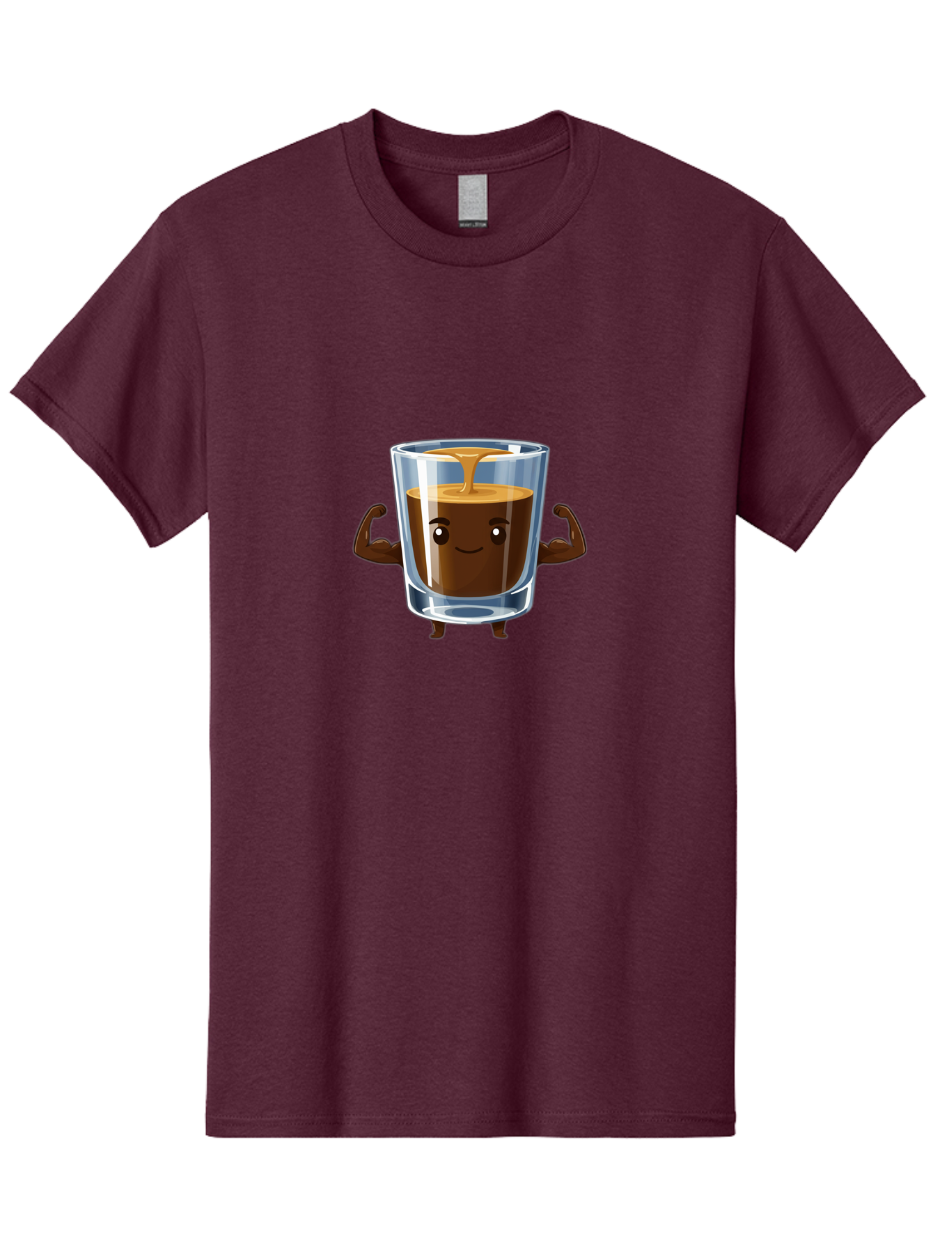 Coffee Men'S Graphic Tee, 100% Cotton, Comfortable Casual Summer Wear, Machine Washable, Cartoon Coffee, Strong Coffee, Animated Beverage, Humorous Design, Flexible Arms, Coffee Enthusiast, Cheerful Character, Coffee Lover, Funny Mascot Bab808 10