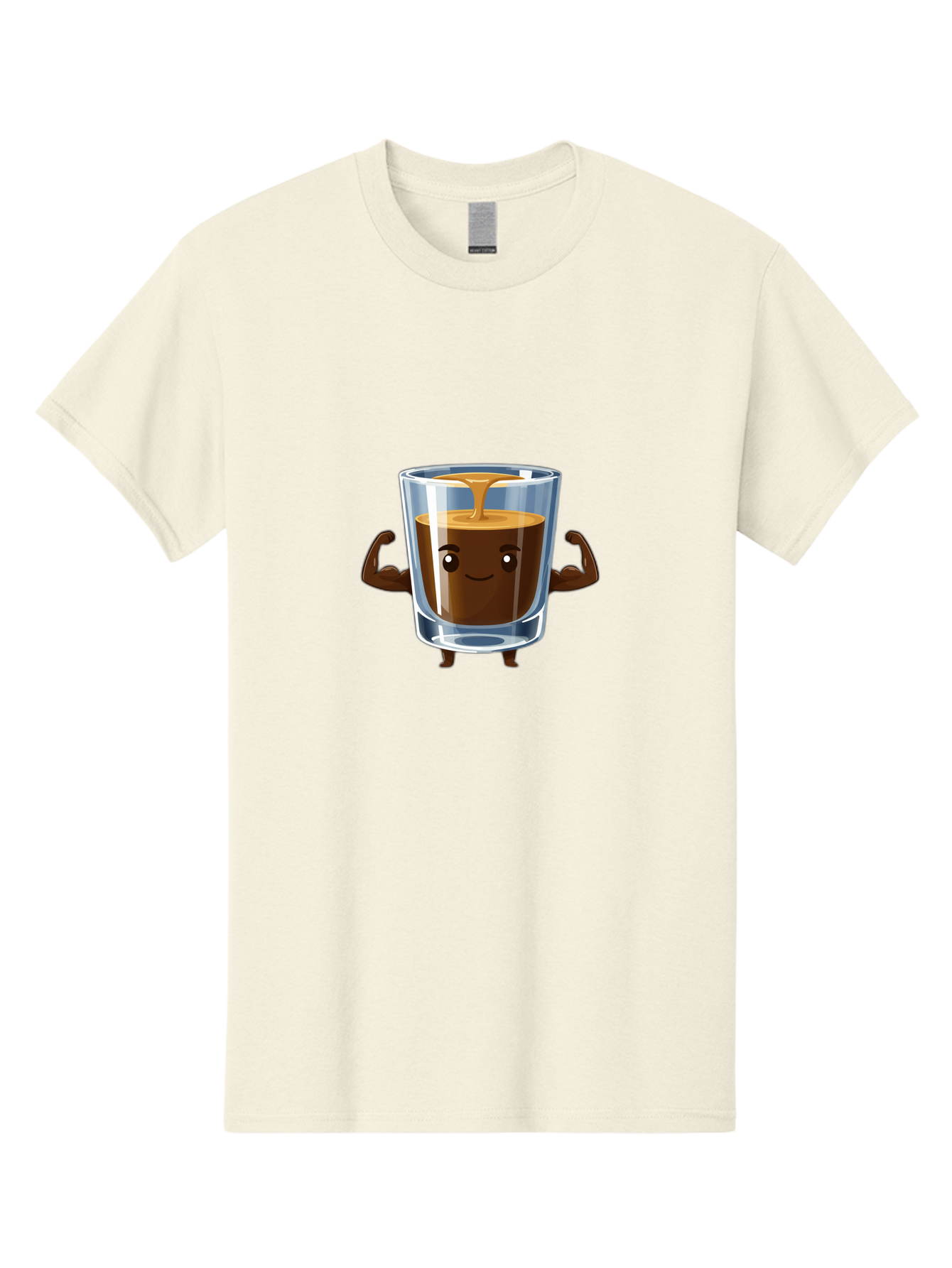 Coffee Men'S Graphic Tee, 100% Cotton, Comfortable Casual Summer Wear, Machine Washable, Cartoon Coffee, Strong Coffee, Animated Beverage, Humorous Design, Flexible Arms, Coffee Enthusiast, Cheerful Character, Coffee Lover, Funny Mascot Bab808 12
