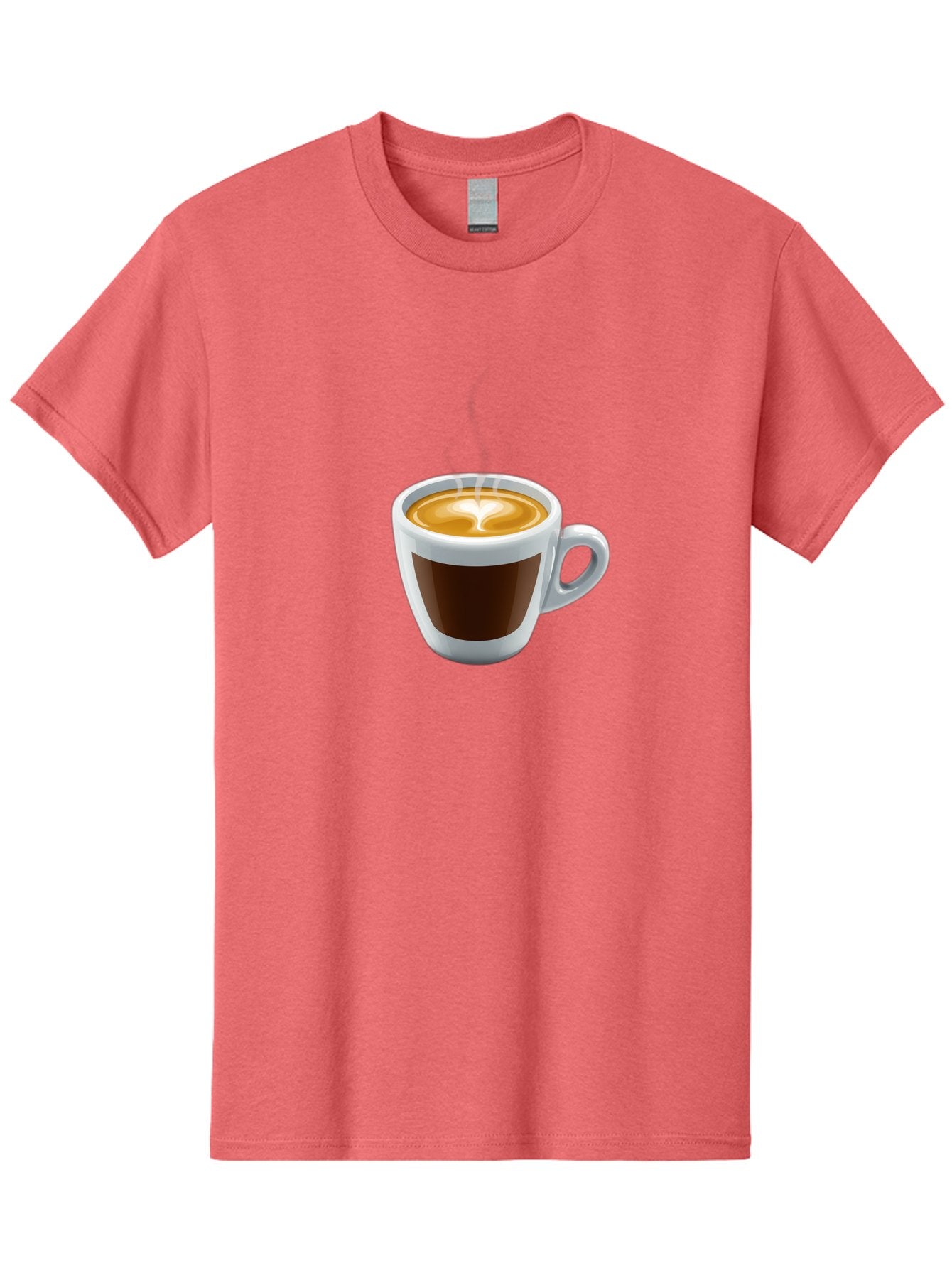 Cup-Of-Coffee-4 Men'S Graphic Tee, 100% Cotton, Comfortable Casual Summer Wear, Machine Washable, Coffee Cup, Espresso, Latte Art, Steaming Hot, Morning Coffee, Caffeine, Coffee Break Bab836 11