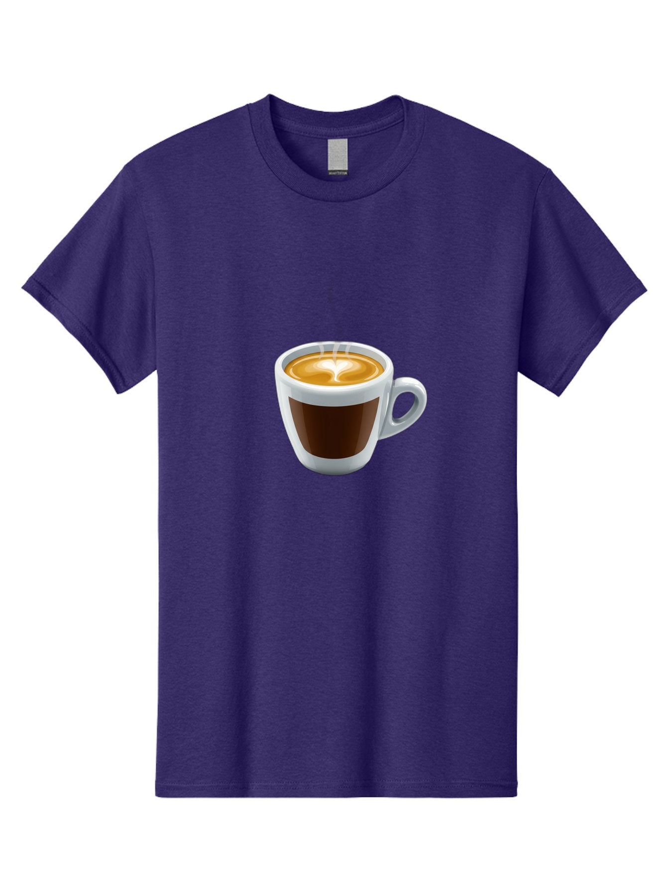 Cup-Of-Coffee-4 Men'S Graphic Tee, 100% Cotton, Comfortable Casual Summer Wear, Machine Washable, Coffee Cup, Espresso, Latte Art, Steaming Hot, Morning Coffee, Caffeine, Coffee Break Bab836 5