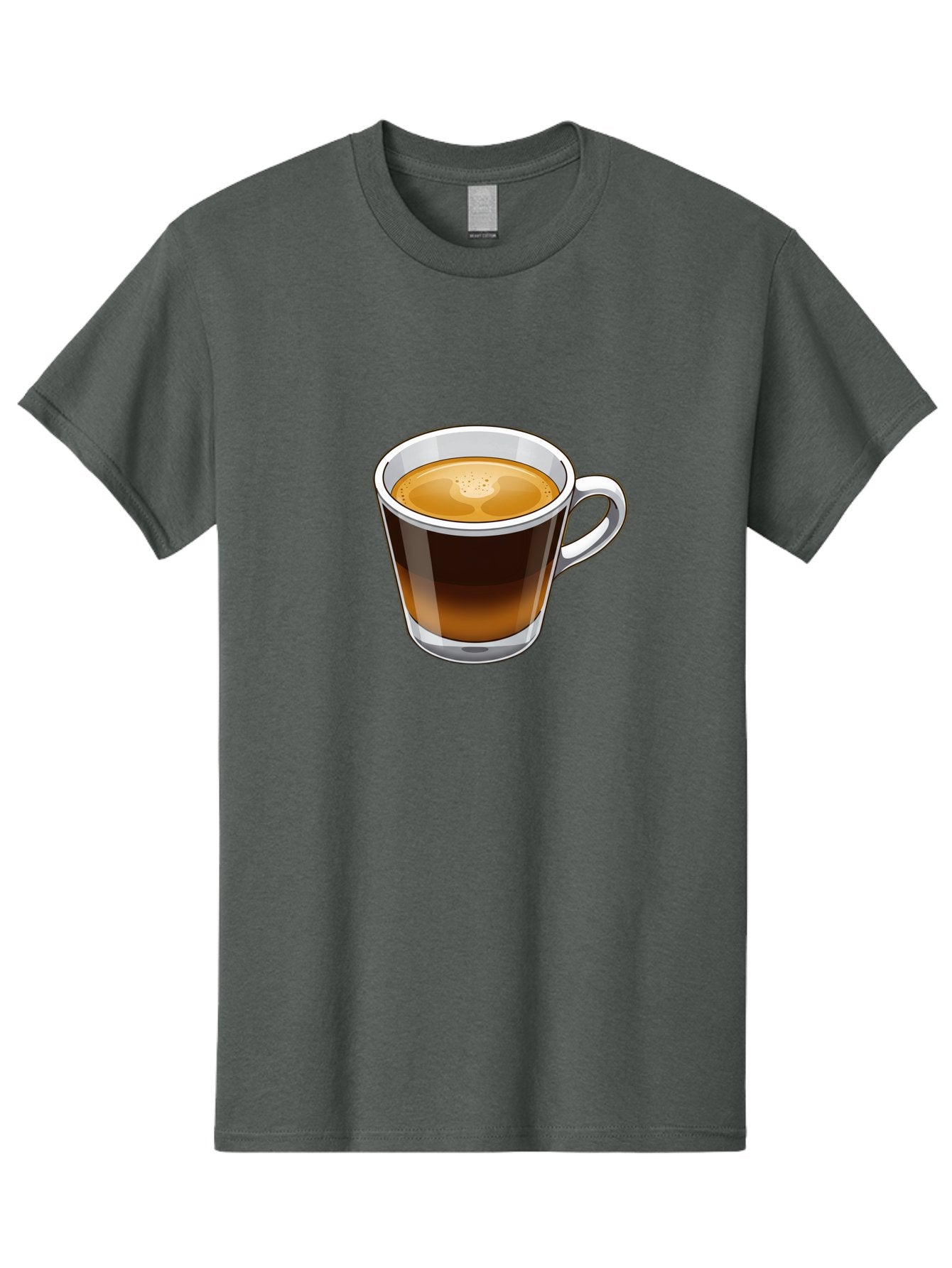 Cup-Of-Coffee-5 Men'S Graphic Tee, 100% Cotton, Comfortable Casual Summer Wear, Machine Washable, Coffee In A Mug, Espresso Cup, Coffee Beverage, Morning Coffee, Caffeine Drink, Hot Beverage, Coffee Culture Bab837 5