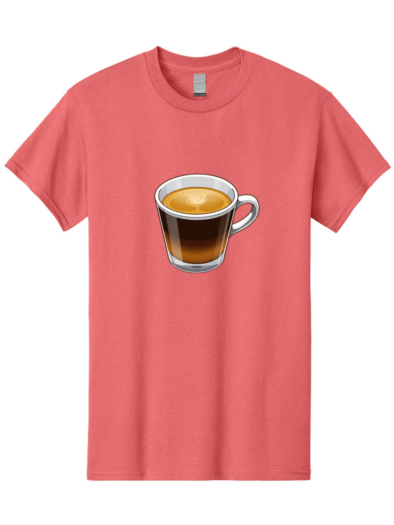 Cup-Of-Coffee-5 Men'S Graphic Tee, 100% Cotton, Comfortable Casual Summer Wear, Machine Washable, Coffee In A Mug, Espresso Cup, Coffee Beverage, Morning Coffee, Caffeine Drink, Hot Beverage, Coffee Culture Bab837 14