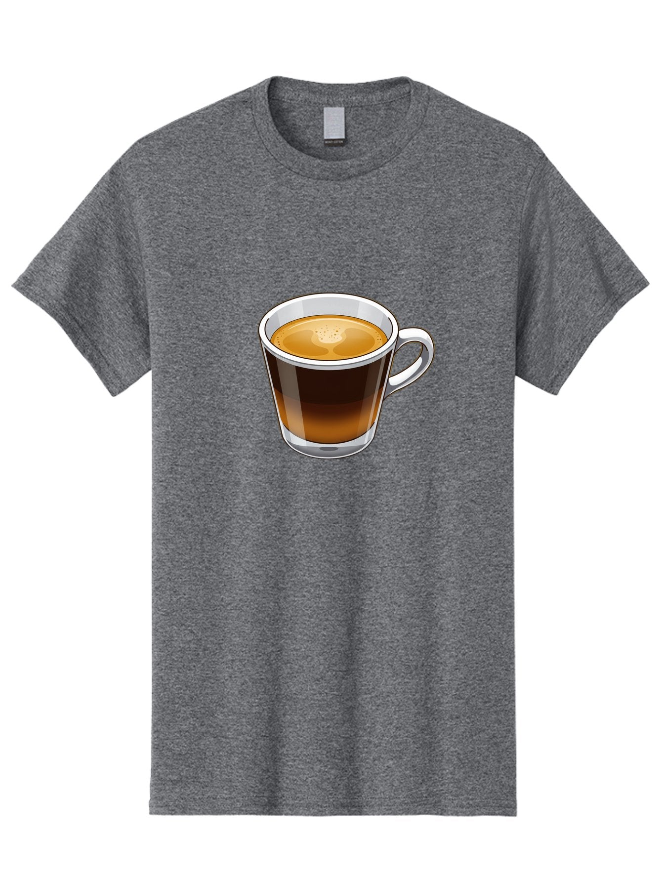 Cup-Of-Coffee-5 Men'S Graphic Tee, 100% Cotton, Comfortable Casual Summer Wear, Machine Washable, Coffee In A Mug, Espresso Cup, Coffee Beverage, Morning Coffee, Caffeine Drink, Hot Beverage, Coffee Culture Bab837 12