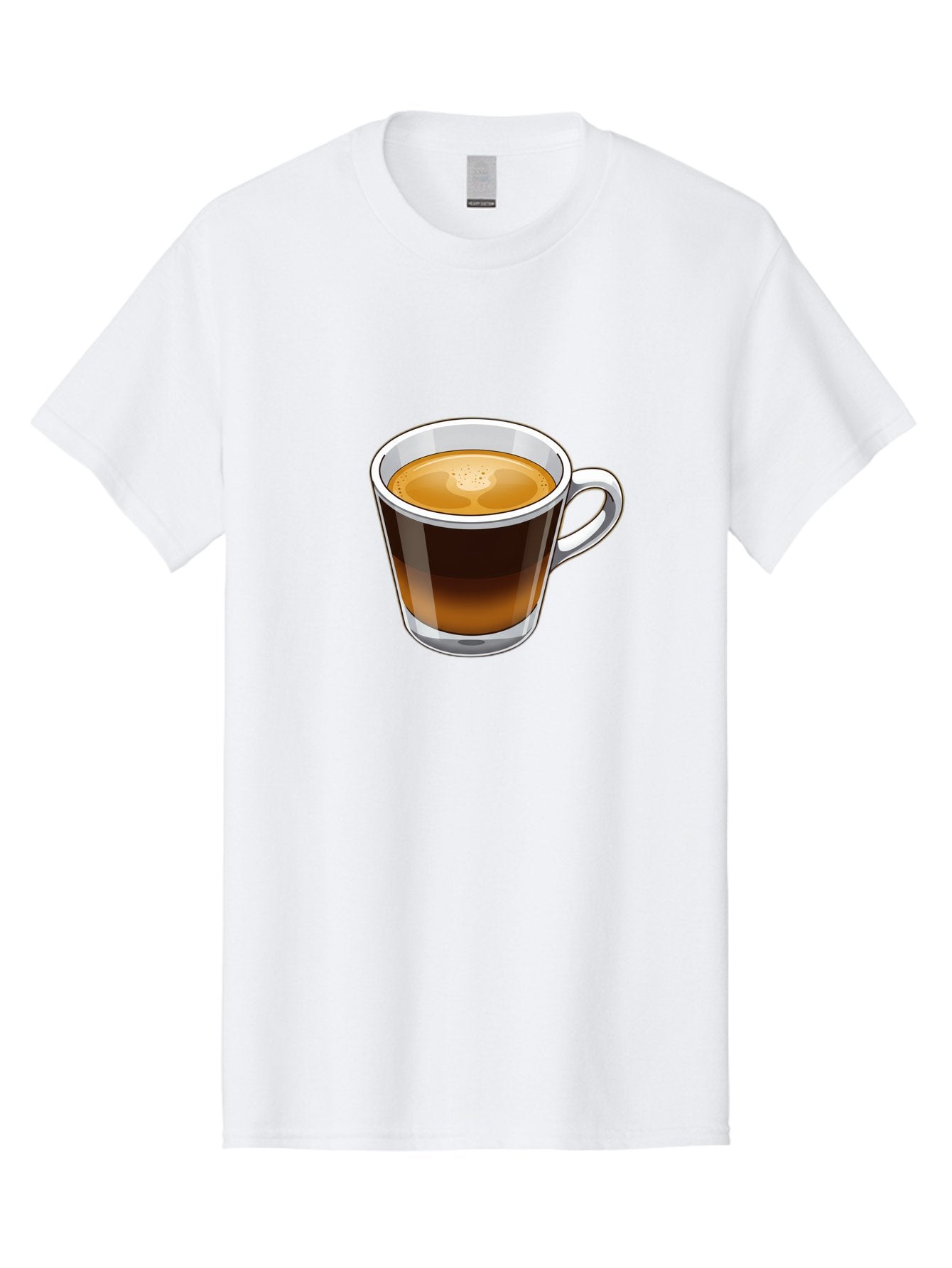 Cup-Of-Coffee-5 Men'S Graphic Tee, 100% Cotton, Comfortable Casual Summer Wear, Machine Washable, Coffee In A Mug, Espresso Cup, Coffee Beverage, Morning Coffee, Caffeine Drink, Hot Beverage, Coffee Culture Bab837 13