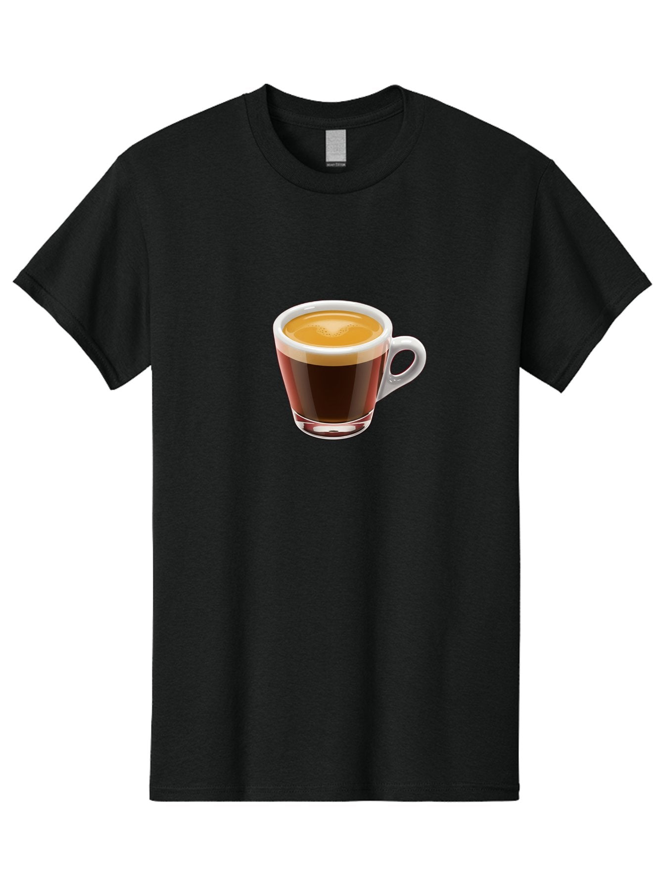 Cup-Of-Coffee-6 Men'S Graphic Tee, 100% Cotton, Comfortable Casual Summer Wear, Machine Washable, Coffee Cup, Espresso, Frothy Milk, Coffee Drink, Morning Coffee, Hot Beverage, Rich Flavor, Dark Coffee, Creamy Texture, Coffee Culture Bab838 3