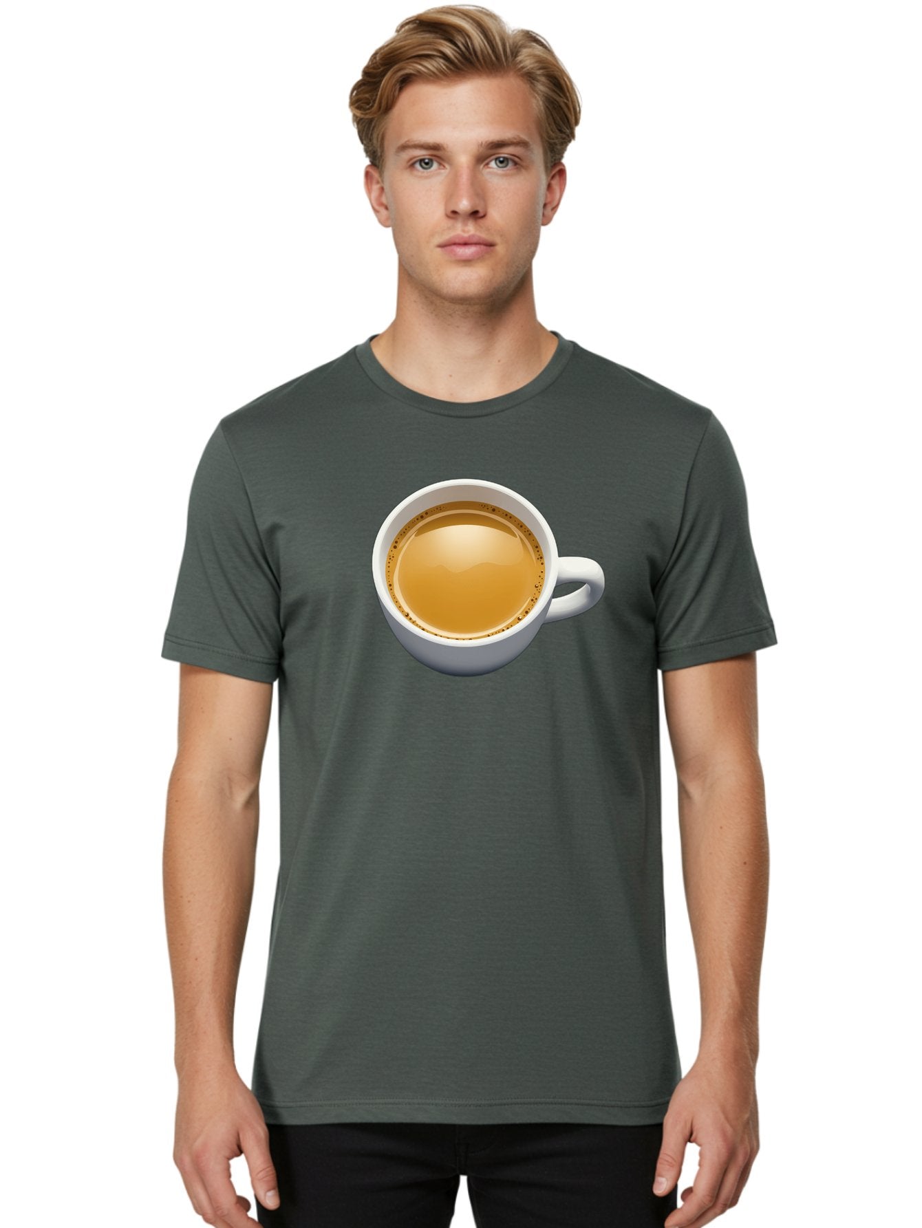 Cup-Of-Coffee-7 Men'S Graphic Tee, 100% Cotton, Comfortable Casual Summer Wear, Machine Washable, Coffee Cup, Morning Coffee, Coffee Time, Morning Routine, Caffeine Boost, Warm Beverage, Tea Or Coffee Bab839 18