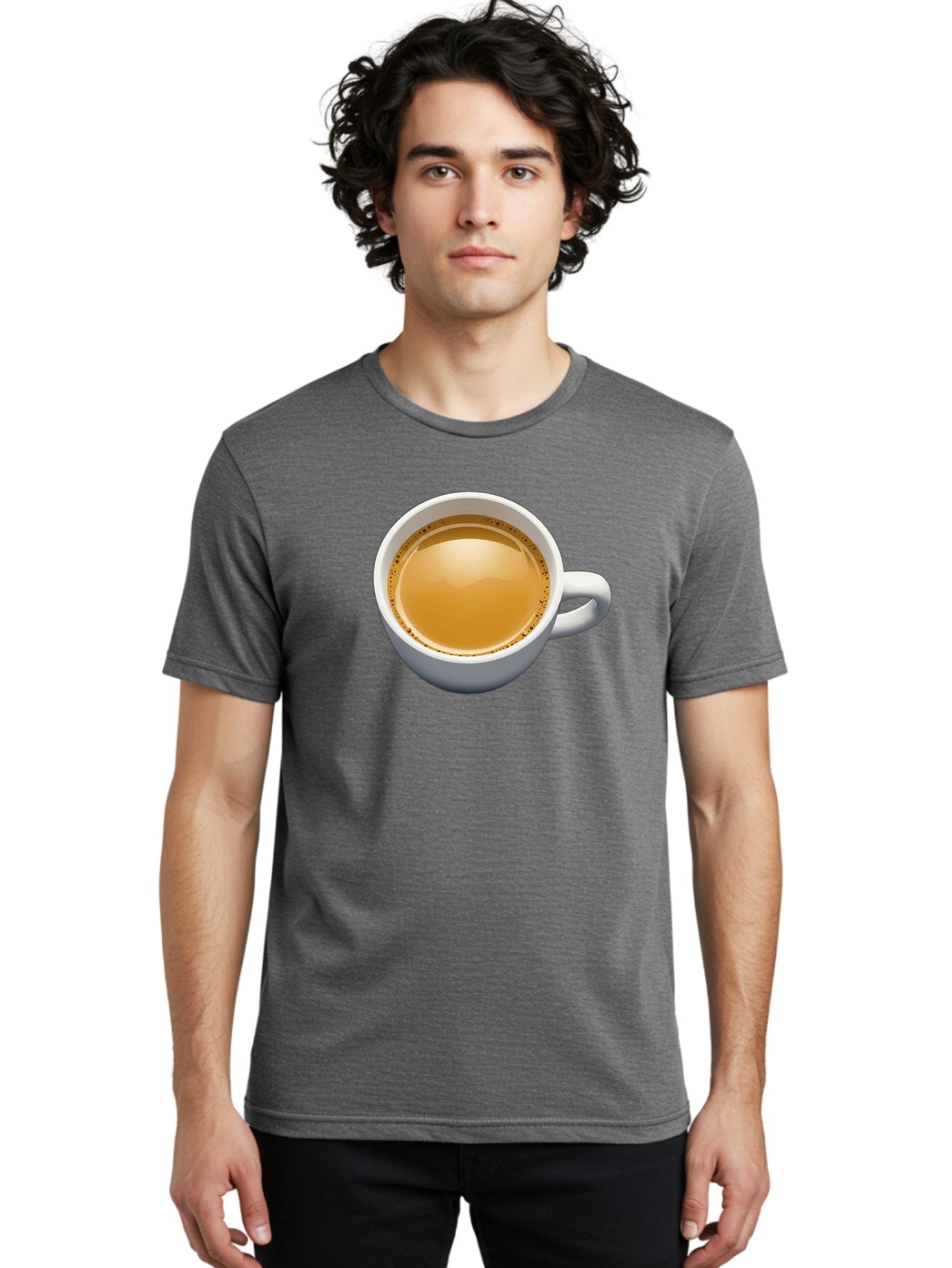 Cup-Of-Coffee-7 Men'S Graphic Tee, 100% Cotton, Comfortable Casual Summer Wear, Machine Washable, Coffee Cup, Morning Coffee, Coffee Time, Morning Routine, Caffeine Boost, Warm Beverage, Tea Or Coffee Bab839 20