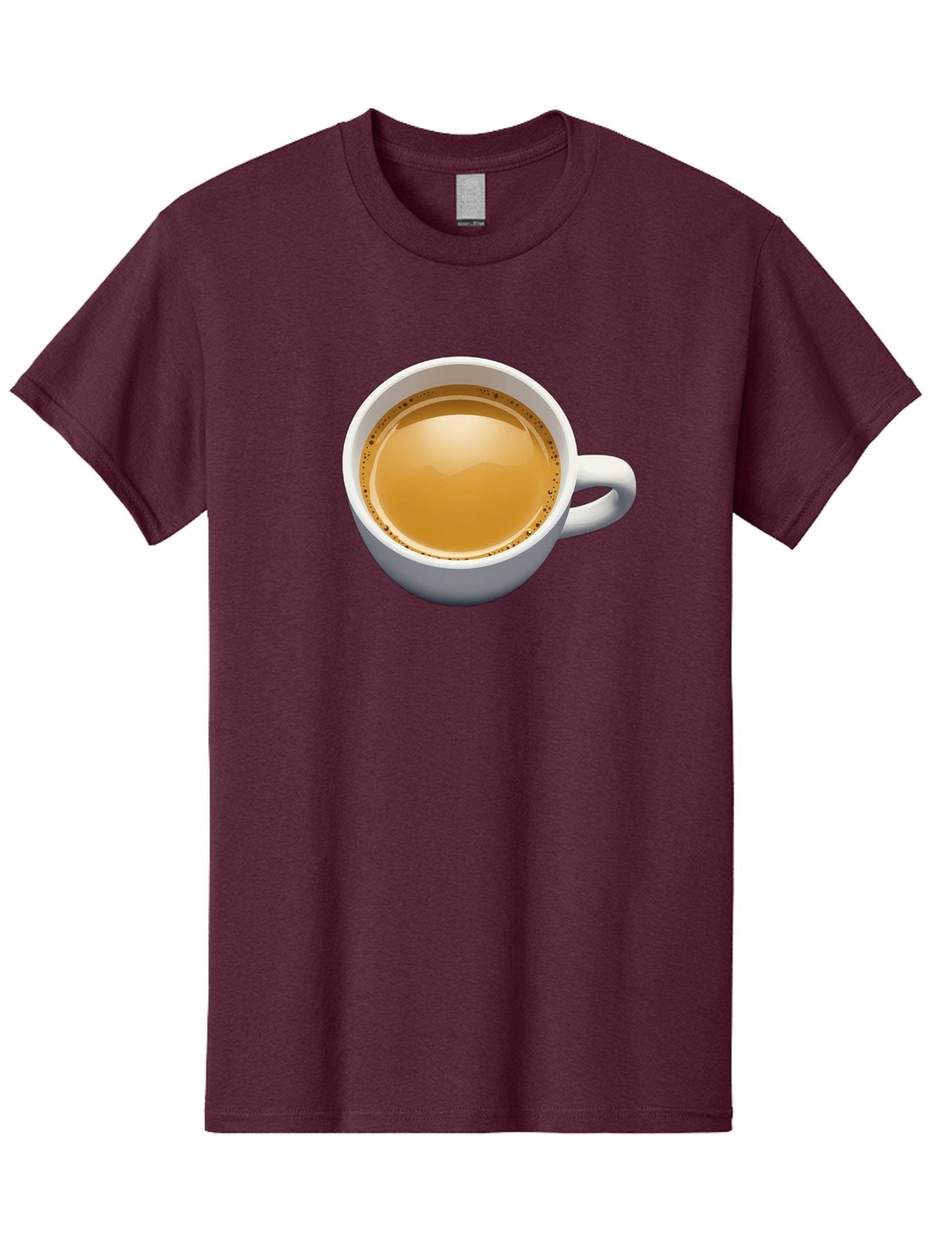 Cup-Of-Coffee-7 Men'S Graphic Tee, 100% Cotton, Comfortable Casual Summer Wear, Machine Washable, Coffee Cup, Morning Coffee, Coffee Time, Morning Routine, Caffeine Boost, Warm Beverage, Tea Or Coffee Bab839 3