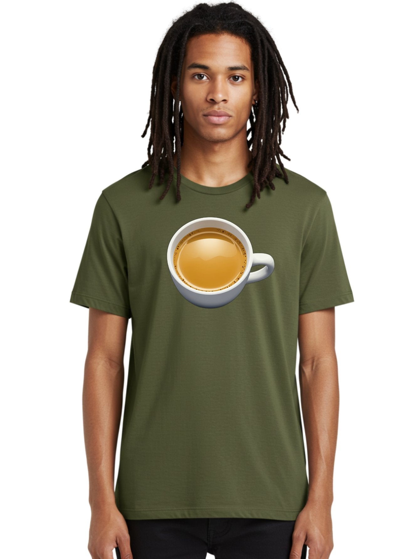 Cup-Of-Coffee-7 Men'S Graphic Tee, 100% Cotton, Comfortable Casual Summer Wear, Machine Washable, Coffee Cup, Morning Coffee, Coffee Time, Morning Routine, Caffeine Boost, Warm Beverage, Tea Or Coffee Bab839 25