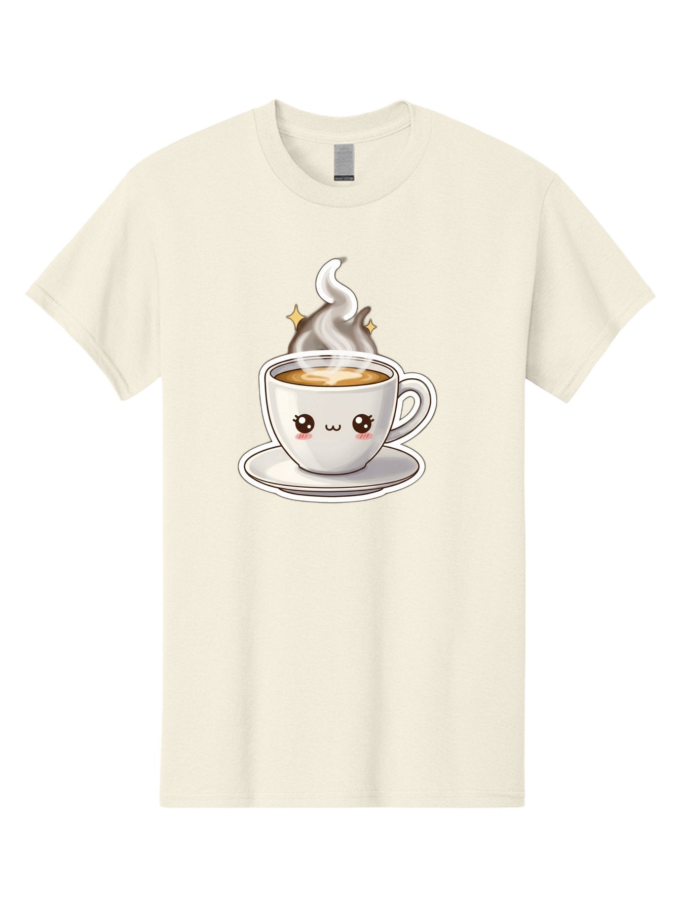Cute-Coffee-Cup Men'S Graphic Tee, 100% Cotton, Comfortable Casual Summer Wear, Machine Washable, Cute Coffee Cup, Coffee, Coffee Break, Cartoon Character, Steaming Hot Beverage, Kawaii, Morning Pick-Me-Up, Coffee Lover, Happy Face, Espresso Bab846 12