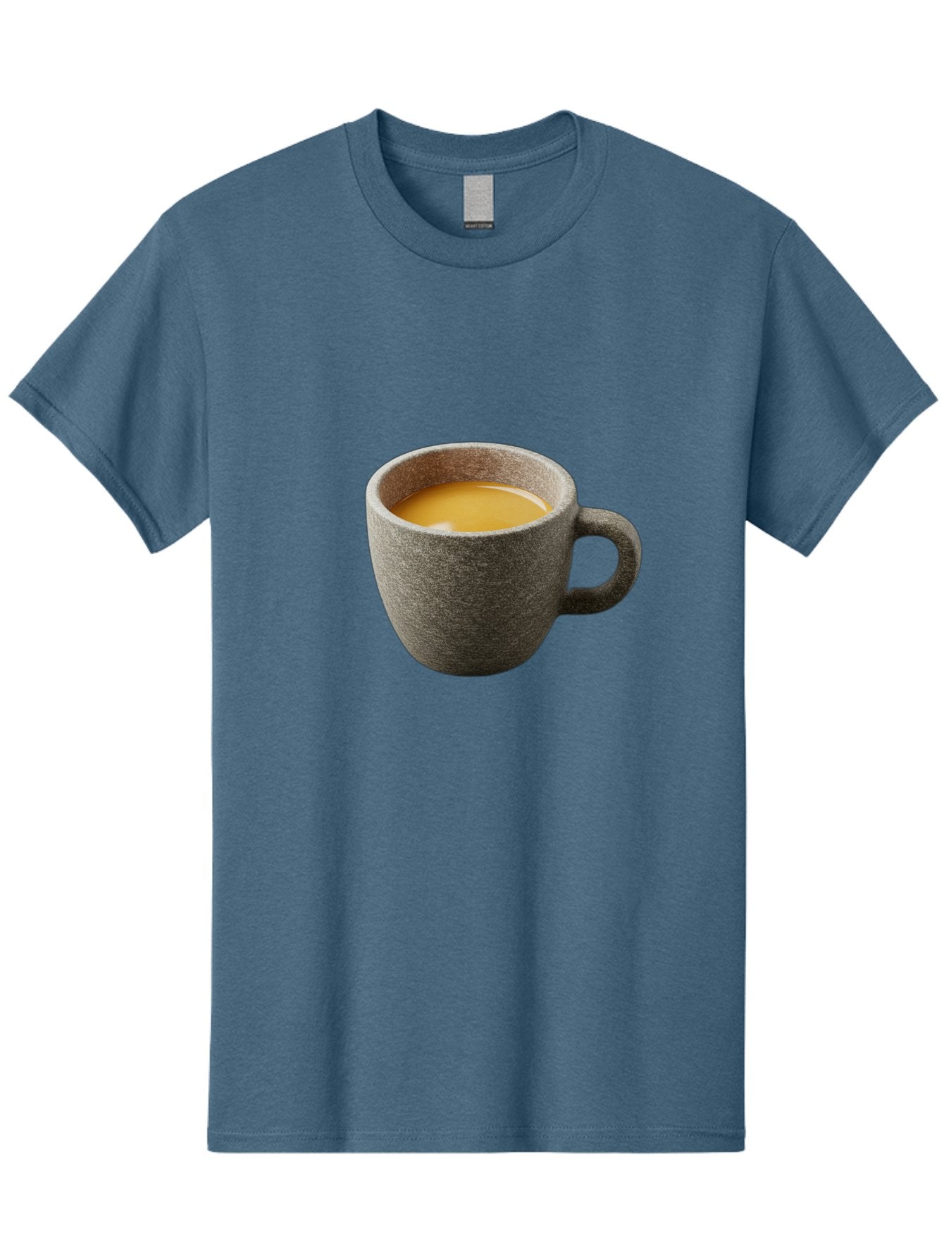Grey-Coffee-Mug Men'S Graphic Tee, 100% Cotton, Comfortable Casual Summer Wear, Machine Washable, Coffee Cup, Gray Mug, Coffee Drink, Morning Coffee, Coffee Time, Beverage, Hot Drink, Cozy Moment Bac008 14