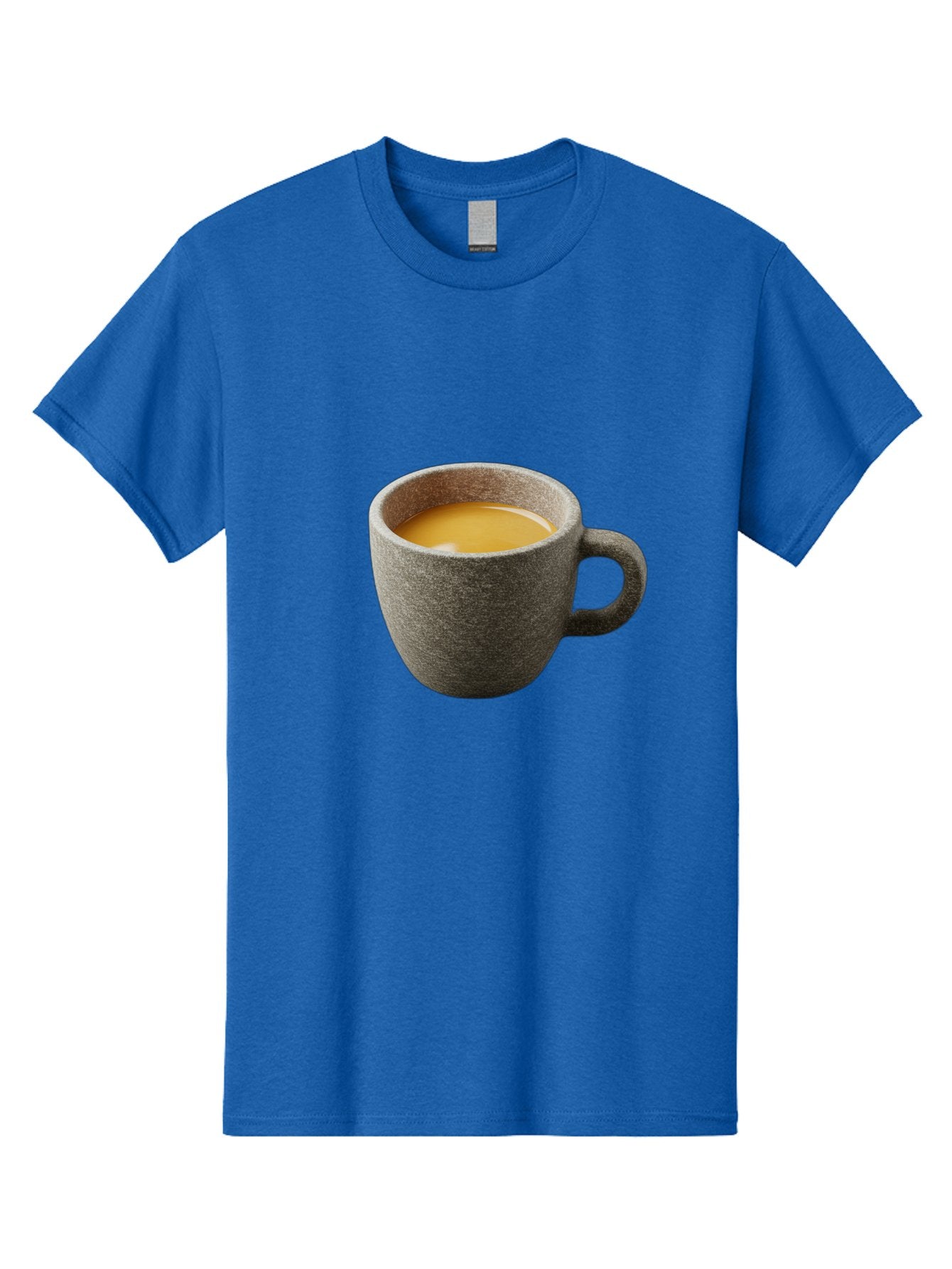 Grey-Coffee-Mug Men'S Graphic Tee, 100% Cotton, Comfortable Casual Summer Wear, Machine Washable, Coffee Cup, Gray Mug, Coffee Drink, Morning Coffee, Coffee Time, Beverage, Hot Drink, Cozy Moment Bac008 13
