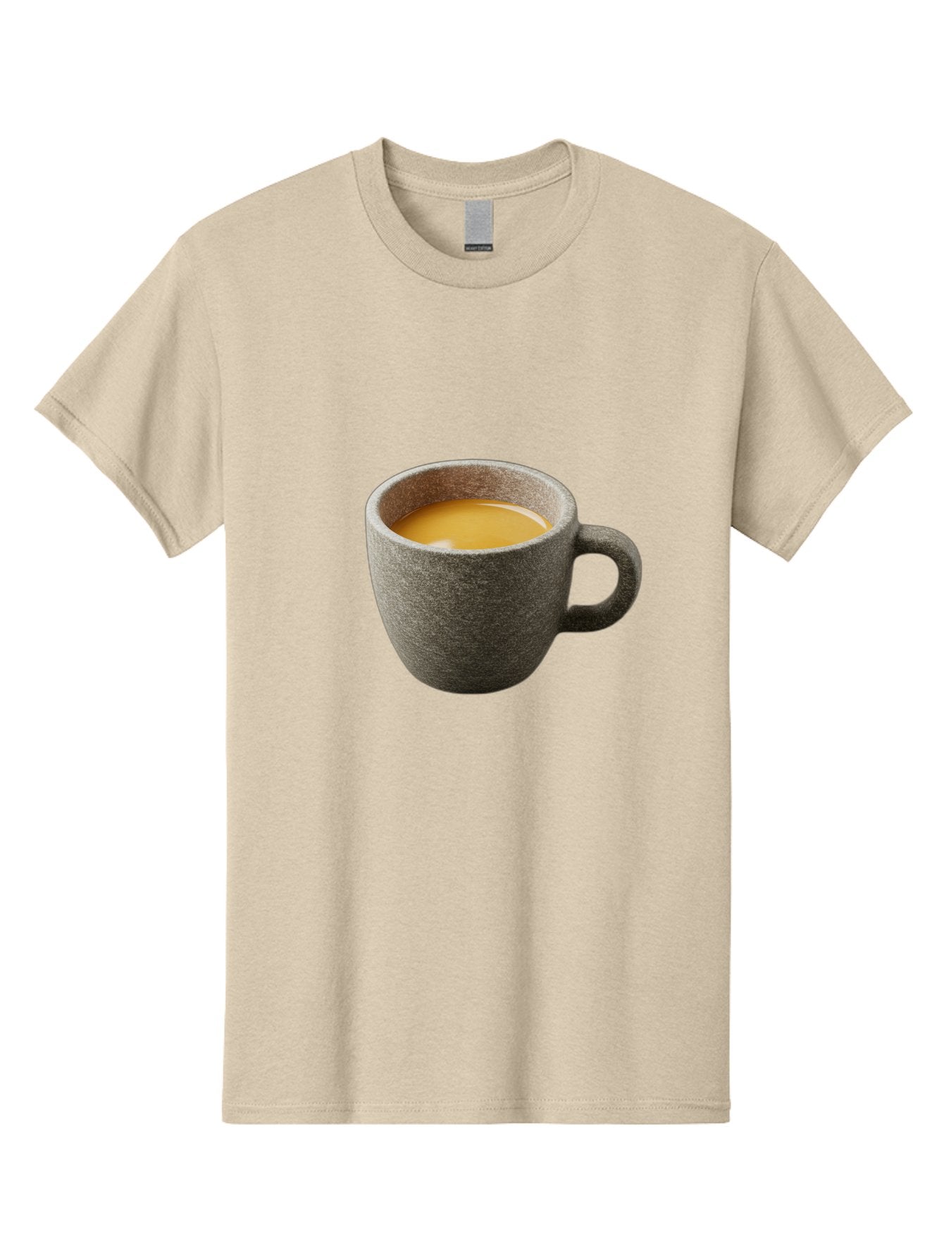 Grey-Coffee-Mug Men'S Graphic Tee, 100% Cotton, Comfortable Casual Summer Wear, Machine Washable, Coffee Cup, Gray Mug, Coffee Drink, Morning Coffee, Coffee Time, Beverage, Hot Drink, Cozy Moment Bac008 11