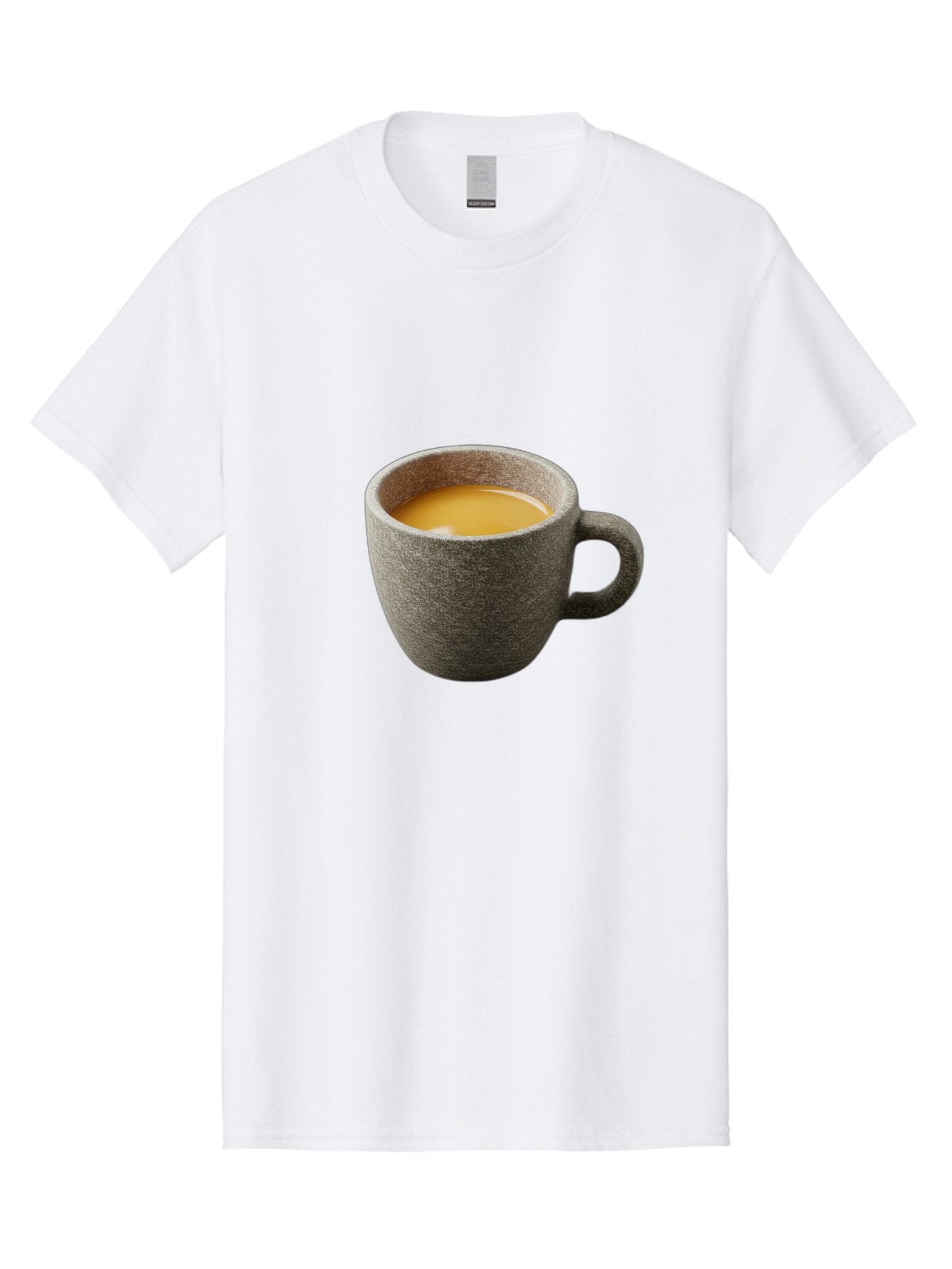 Grey-Coffee-Mug Men'S Graphic Tee, 100% Cotton, Comfortable Casual Summer Wear, Machine Washable, Coffee Cup, Gray Mug, Coffee Drink, Morning Coffee, Coffee Time, Beverage, Hot Drink, Cozy Moment Bac008 12