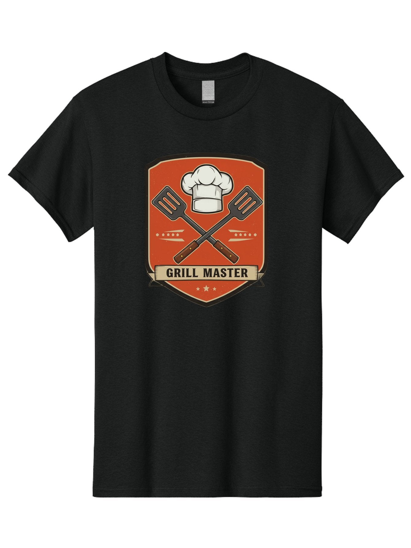 Grill-Master Men'S Graphic Tee, 100% Cotton, Comfortable Casual Summer Wear, Machine Washable, Grill Master Logo, Chef Hat, Barbecue Utensils, Grilling Tools, Culinary Expertise, Cooking Mastery, Grill Mastery, Chef Logo Bac012 14
