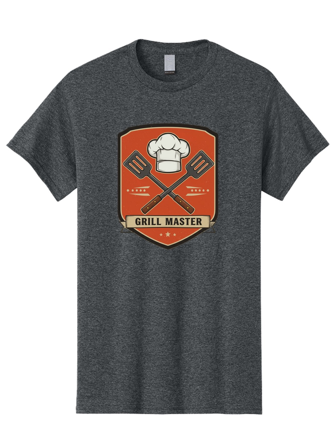 Grill-Master Men'S Graphic Tee, 100% Cotton, Comfortable Casual Summer Wear, Machine Washable, Grill Master Logo, Chef Hat, Barbecue Utensils, Grilling Tools, Culinary Expertise, Cooking Mastery, Grill Mastery, Chef Logo Bac012 15