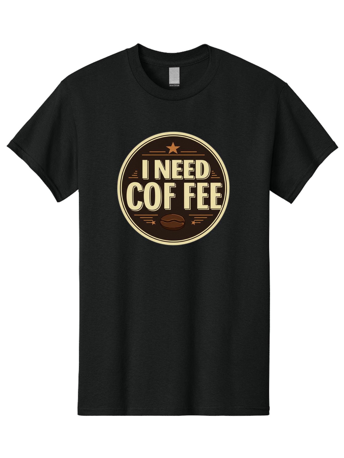 I-Need-Coffee-1 Men'S Graphic Tee, 100% Cotton, Comfortable Casual Summer Wear, Machine Washable, Coffee Lover, Coffee Break, Coffee Addiction, Coffee Quote, Coffee Humor, Coffee Needed, Coffee Craving Bac058 11