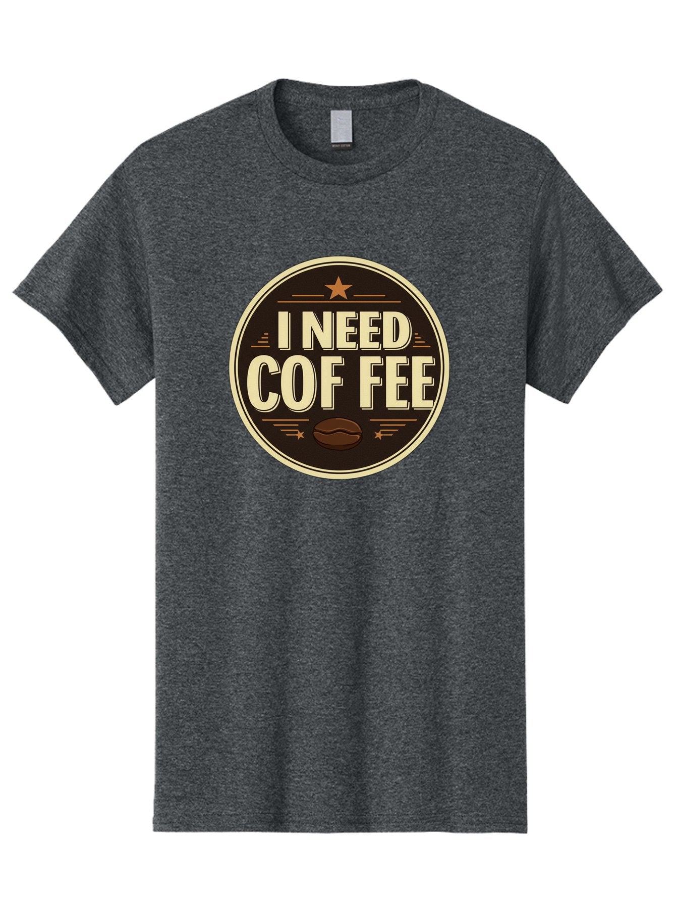 I-Need-Coffee-1 Men'S Graphic Tee, 100% Cotton, Comfortable Casual Summer Wear, Machine Washable, Coffee Lover, Coffee Break, Coffee Addiction, Coffee Quote, Coffee Humor, Coffee Needed, Coffee Craving Bac058 9