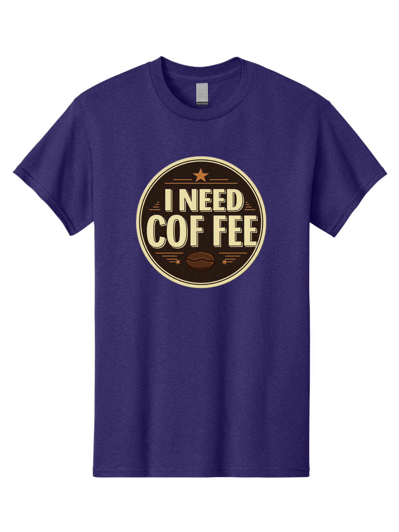 I-Need-Coffee-1 Men'S Graphic Tee, 100% Cotton, Comfortable Casual Summer Wear, Machine Washable, Coffee Lover, Coffee Break, Coffee Addiction, Coffee Quote, Coffee Humor, Coffee Needed, Coffee Craving Bac058 10