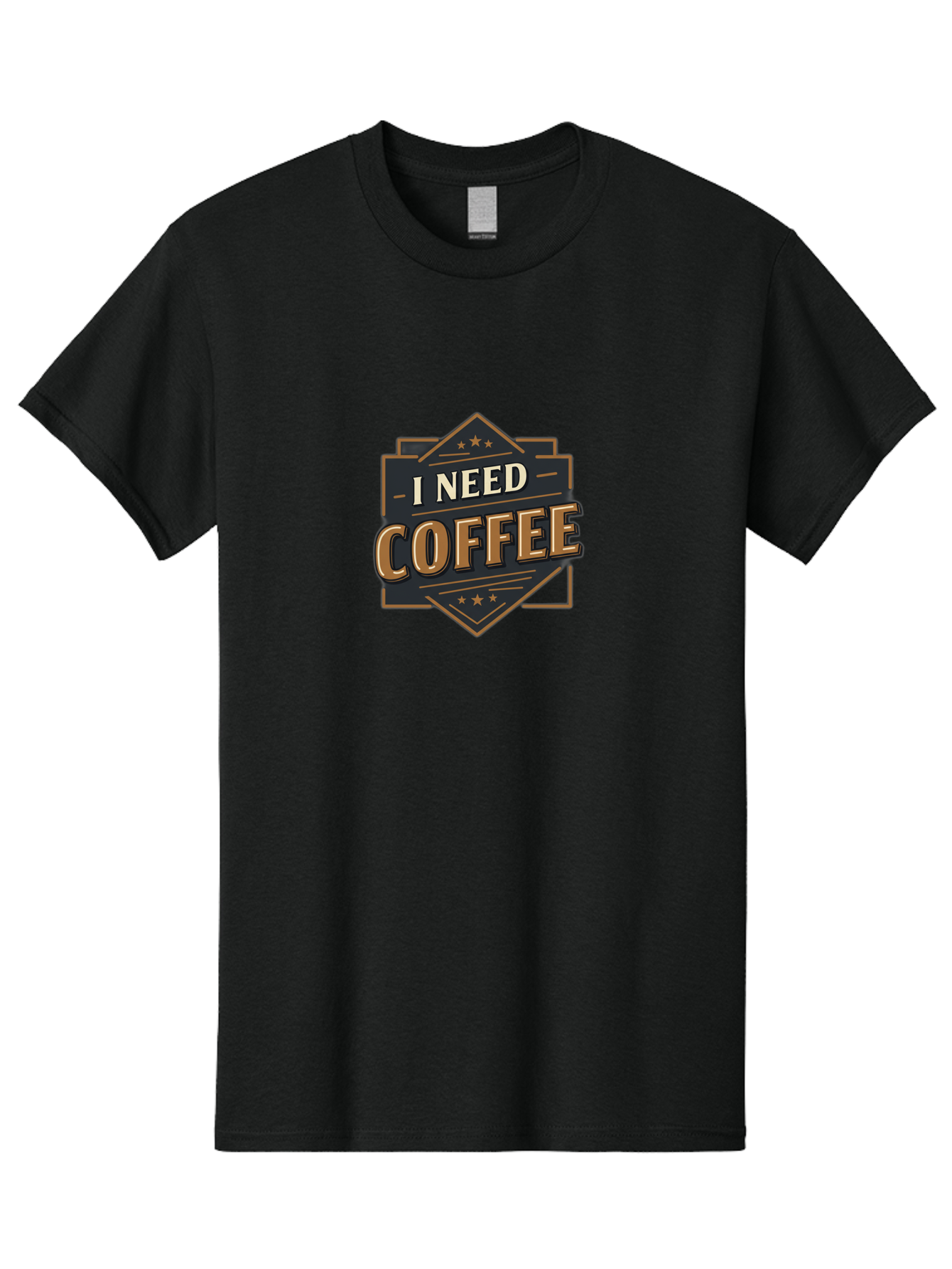 I-Need-Coffee-2 Men'S Graphic Tee, 100% Cotton, Comfortable Casual Summer Wear, Machine Washable, Coffee Lover, Morning Motivation, Caffeine Addict, Coffee Breaks, Energizing Drinks, Coffee Culture Bac066 9