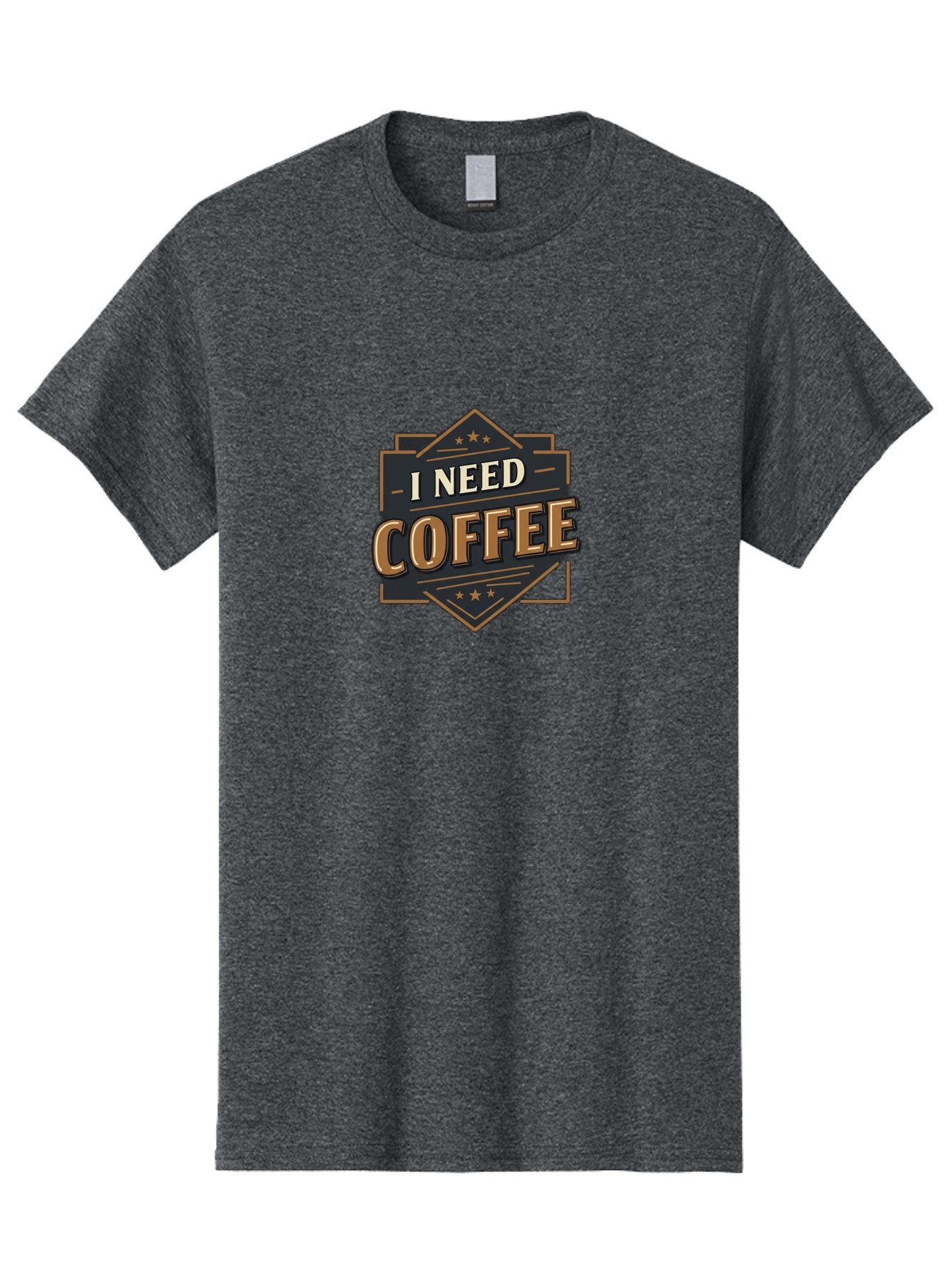 I-Need-Coffee-2 Men'S Graphic Tee, 100% Cotton, Comfortable Casual Summer Wear, Machine Washable, Coffee Lover, Morning Motivation, Caffeine Addict, Coffee Breaks, Energizing Drinks, Coffee Culture Bac066 11