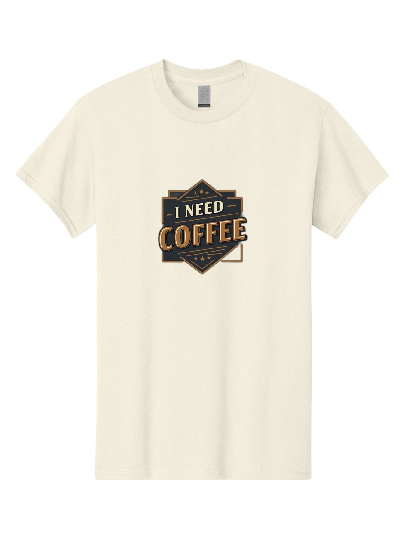 I-Need-Coffee-2 Men'S Graphic Tee, 100% Cotton, Comfortable Casual Summer Wear, Machine Washable, Coffee Lover, Morning Motivation, Caffeine Addict, Coffee Breaks, Energizing Drinks, Coffee Culture Bac066 8