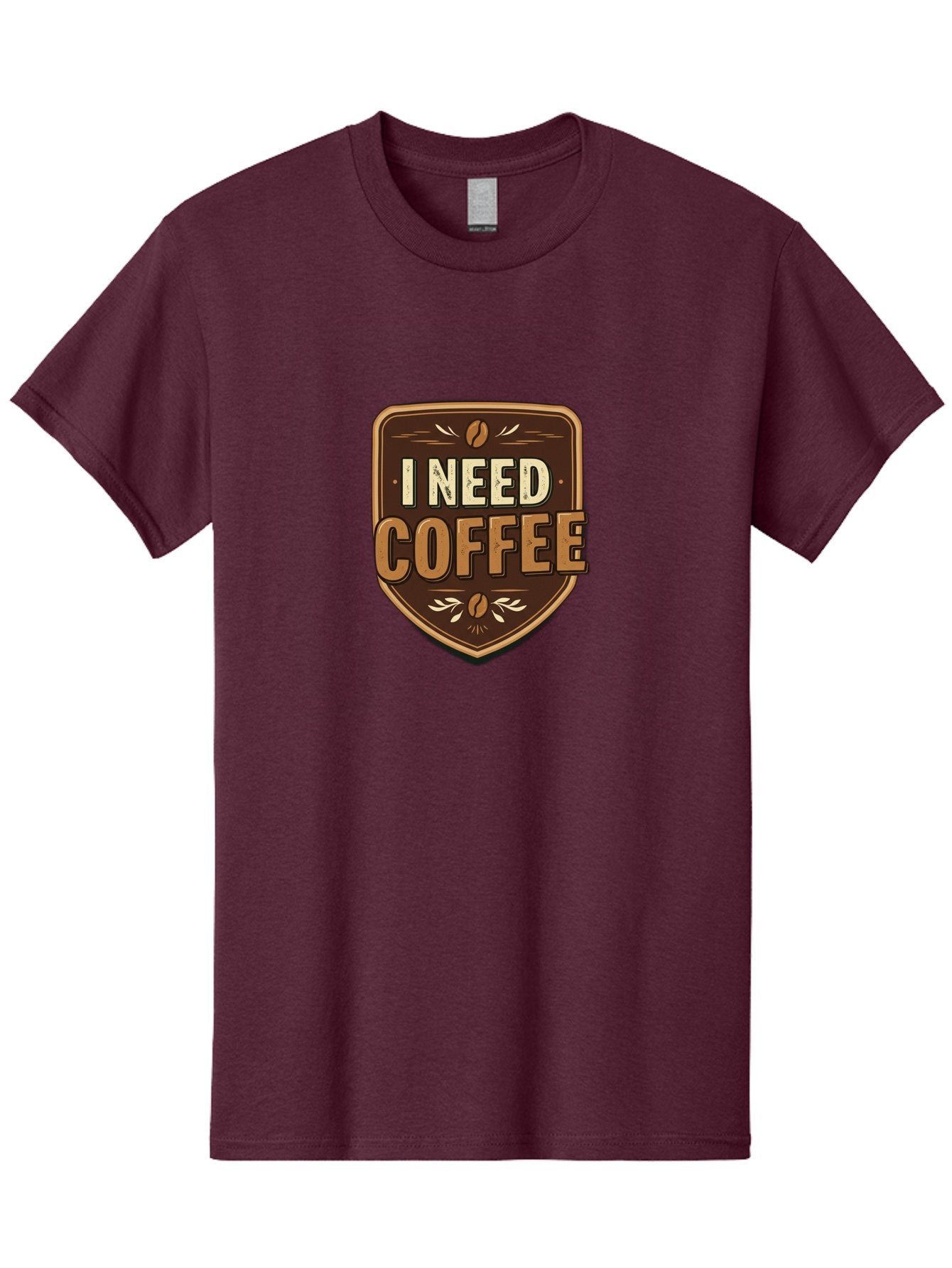 I-Need-Coffee-3 Men'S Graphic Tee, 100% Cotton, Comfortable Casual Summer Wear, Machine Washable, Coffee Lover, Coffee Break, Coffee Addiction, Coffee Quote, Caffeine Fix, Coffee Humor, Funny Coffee, Coffee Meme Bac067 10
