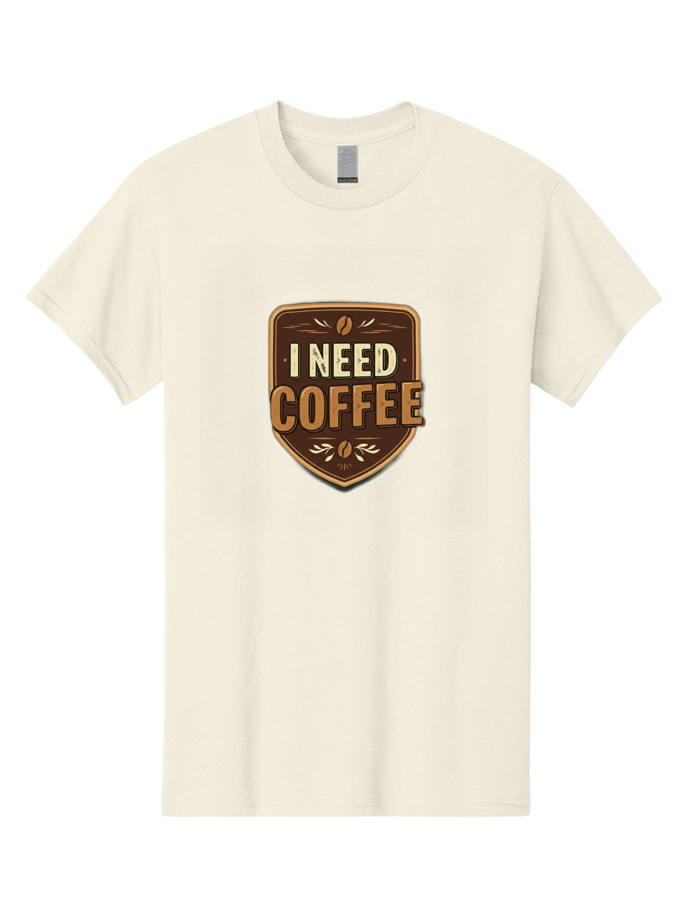 I-Need-Coffee-3 Men'S Graphic Tee, 100% Cotton, Comfortable Casual Summer Wear, Machine Washable, Coffee Lover, Coffee Break, Coffee Addiction, Coffee Quote, Caffeine Fix, Coffee Humor, Funny Coffee, Coffee Meme Bac067 8