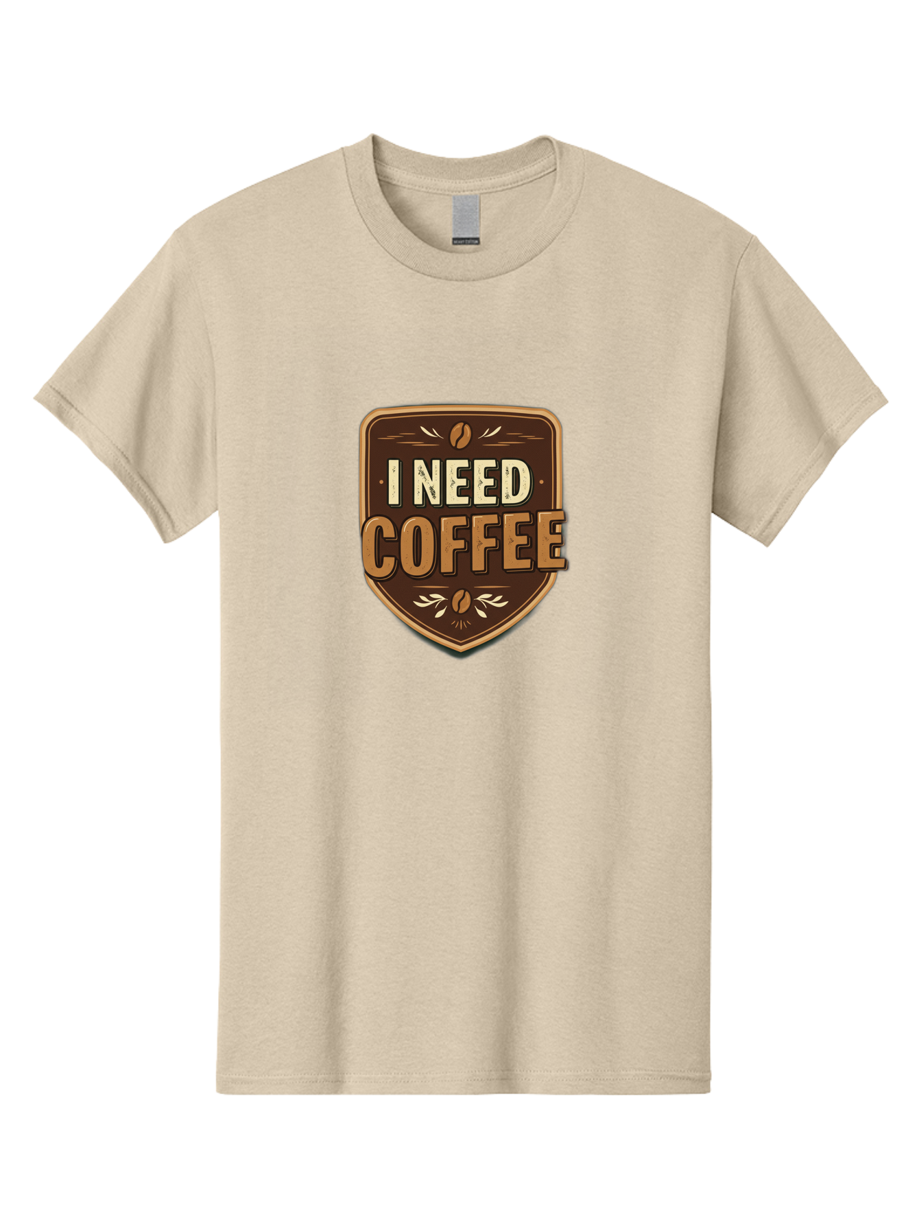 I-Need-Coffee-3 Men'S Graphic Tee, 100% Cotton, Comfortable Casual Summer Wear, Machine Washable, Coffee Lover, Coffee Break, Coffee Addiction, Coffee Quote, Caffeine Fix, Coffee Humor, Funny Coffee, Coffee Meme Bac067 10