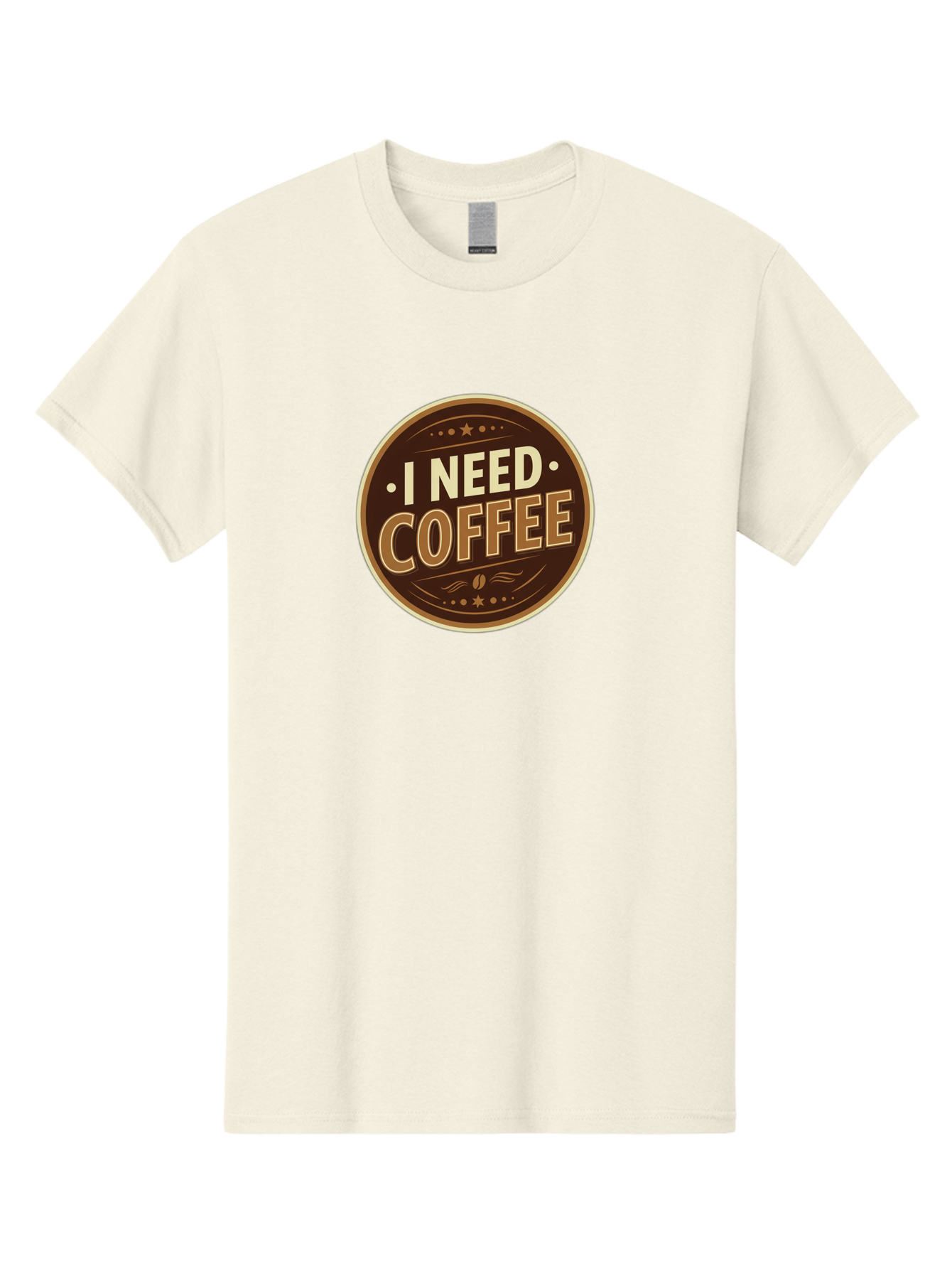 I-Need-Coffee-5 Men'S Graphic Tee, 100% Cotton, Comfortable Casual Summer Wear, Machine Washable, Coffee Lover, Caffeine Fix, Morning Motivation, Coffee Break, Coffee Addiction, Coffee Culture, Coffee Quote, Coffee Art Bac069 14