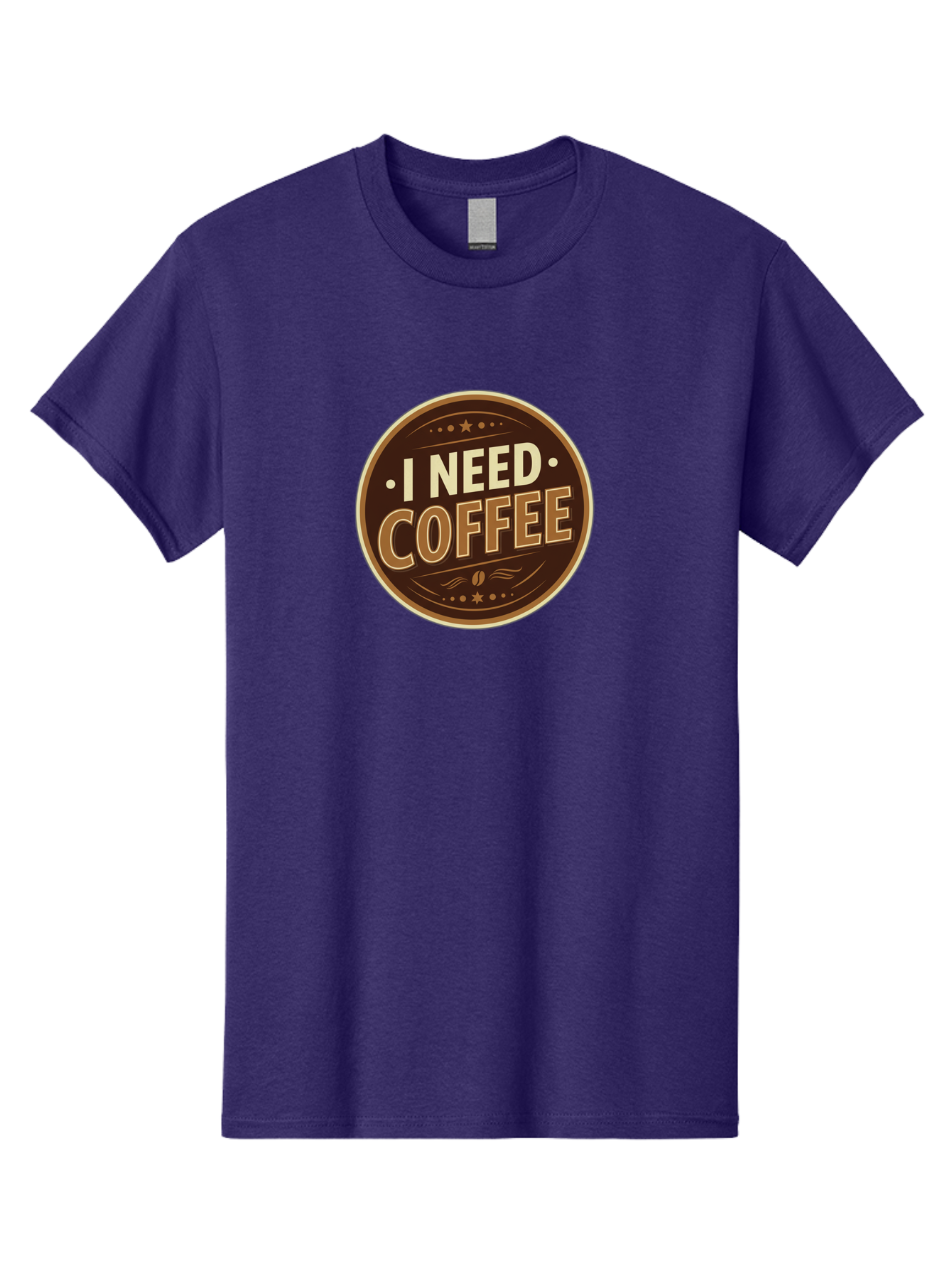 I-Need-Coffee-5 Men'S Graphic Tee, 100% Cotton, Comfortable Casual Summer Wear, Machine Washable, Coffee Lover, Caffeine Fix, Morning Motivation, Coffee Break, Coffee Addiction, Coffee Culture, Coffee Quote, Coffee Art Bac069 9