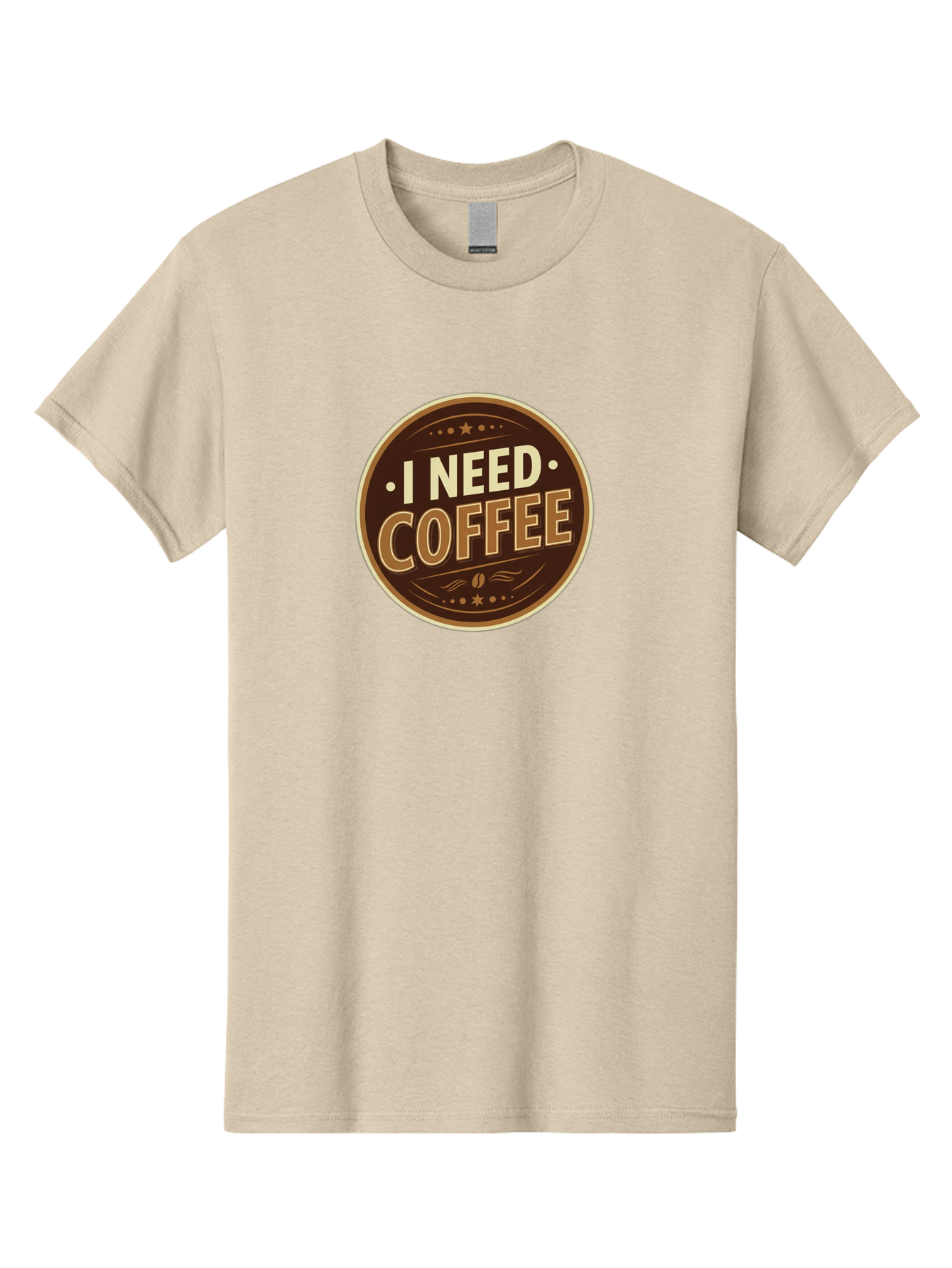 I-Need-Coffee-5 Men'S Graphic Tee, 100% Cotton, Comfortable Casual Summer Wear, Machine Washable, Coffee Lover, Caffeine Fix, Morning Motivation, Coffee Break, Coffee Addiction, Coffee Culture, Coffee Quote, Coffee Art Bac069 10