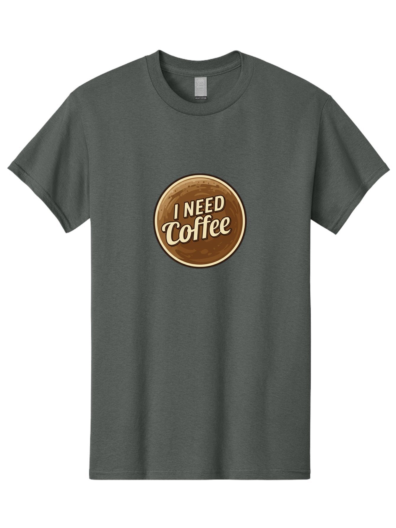 I-Need-Coffee-7 Men'S Graphic Tee, 100% Cotton, Comfortable Casual Summer Wear, Machine Washable, Coffee Cup, Coffee Lover, Need Coffee, Caffeine Fix, Morning Motivation, Coffee Break, Coffee Addiction, Coffee Culture Bac071 4