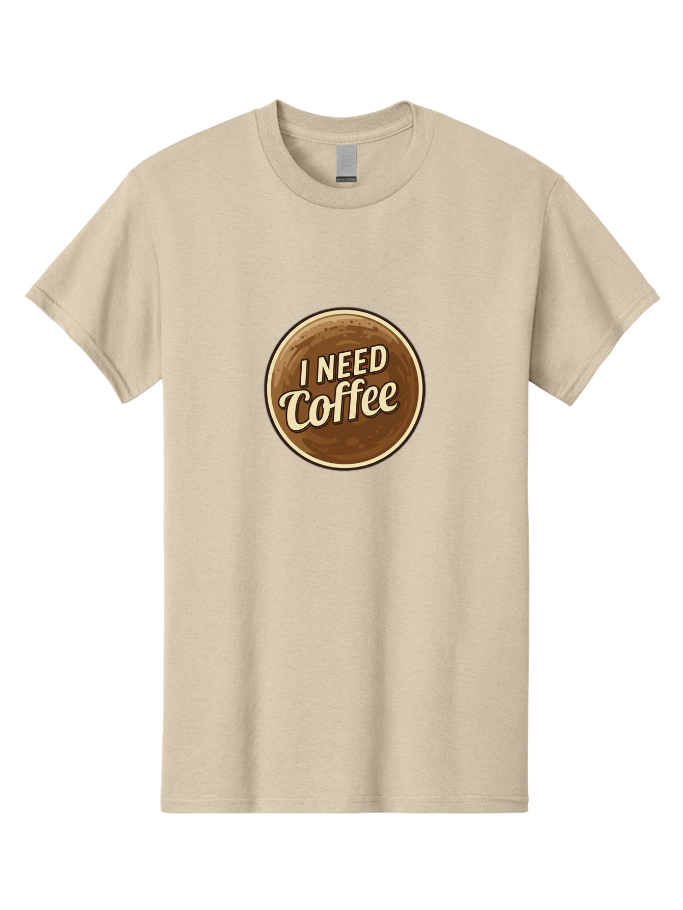 I-Need-Coffee-7 Men'S Graphic Tee, 100% Cotton, Comfortable Casual Summer Wear, Machine Washable, Coffee Cup, Coffee Lover, Need Coffee, Caffeine Fix, Morning Motivation, Coffee Break, Coffee Addiction, Coffee Culture Bac071 3