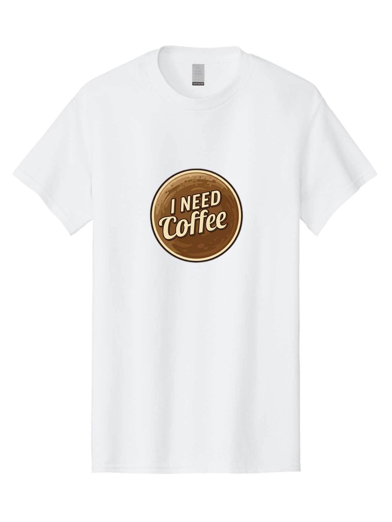 I-Need-Coffee-7 Men'S Graphic Tee, 100% Cotton, Comfortable Casual Summer Wear, Machine Washable, Coffee Cup, Coffee Lover, Need Coffee, Caffeine Fix, Morning Motivation, Coffee Break, Coffee Addiction, Coffee Culture Bac071 7